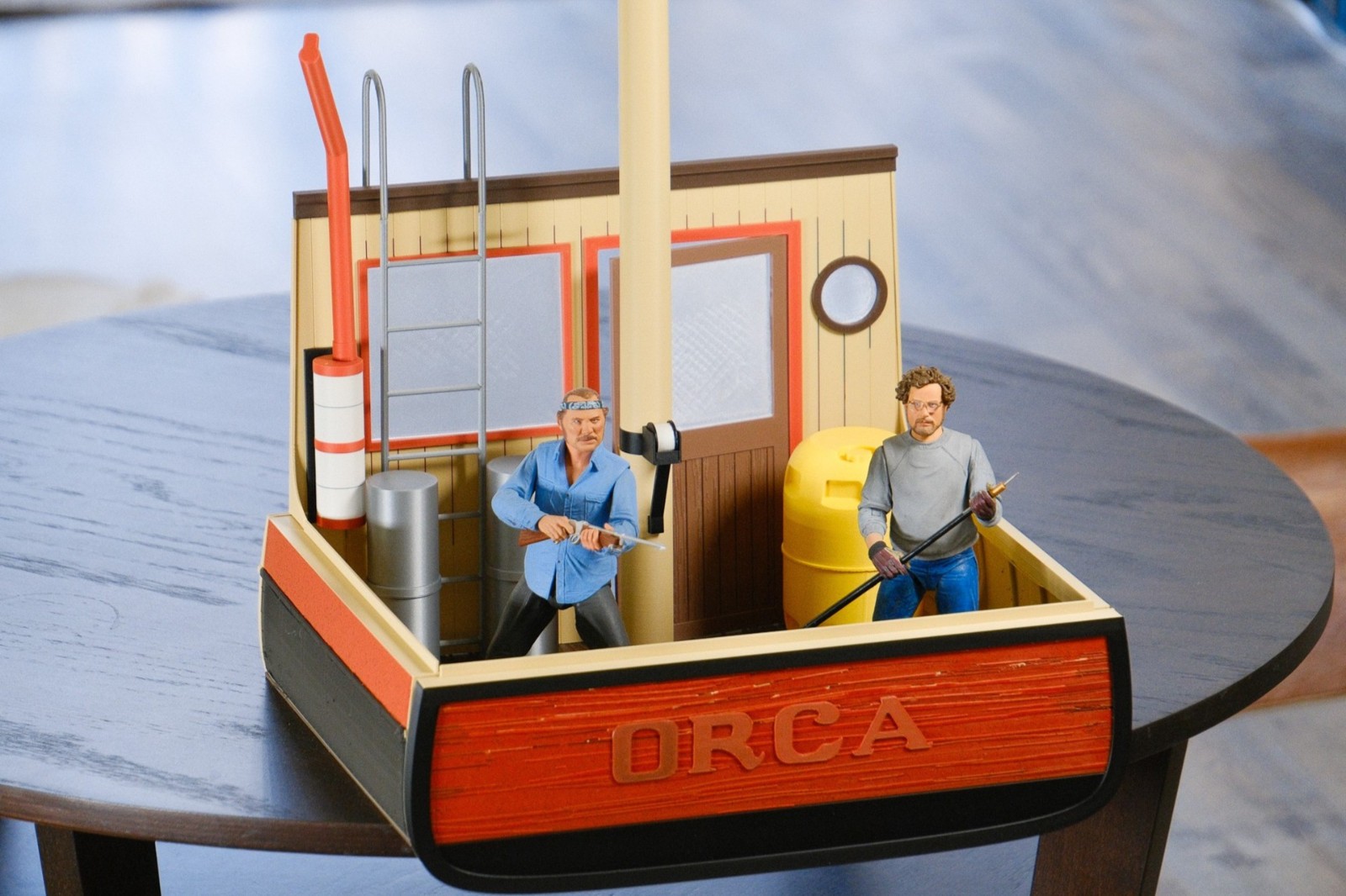Orca - Jaws Inspired Action Figure Diorama & Boat Display for NECA Ultimates Orca - Jaws Inspired Action Figure Diorama & Boat Display for NECA Ultimates