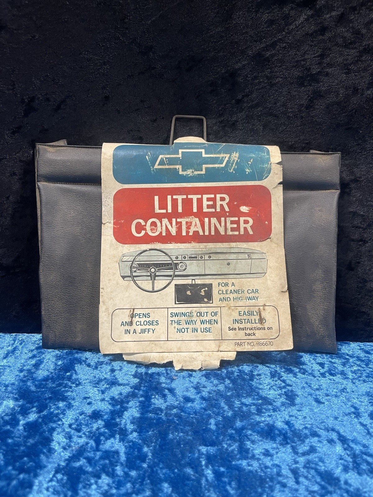 Vintage Nos Gm Liter Container Under Dash Nova Chevelle Impala gm Vintage Nos Gm Liter Container Under Dash Nova Chevelle Impala gm