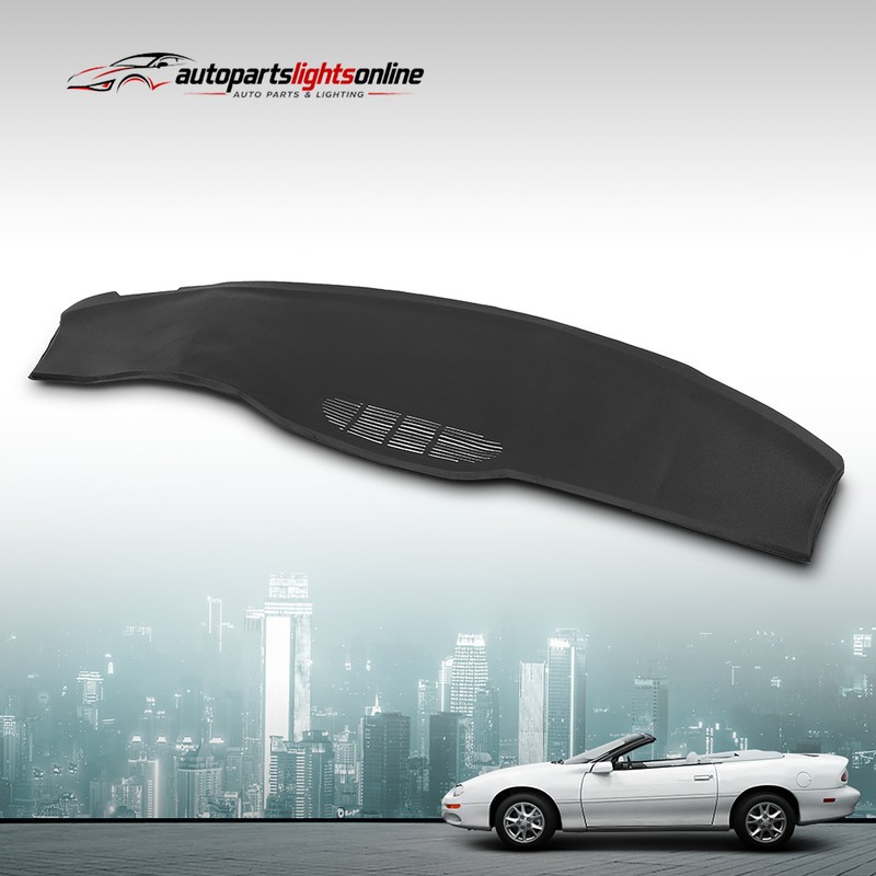 For 1997-2001 2002 Camaro Firebird Black Molded Dash Cover Pad Soft TPE Overlay