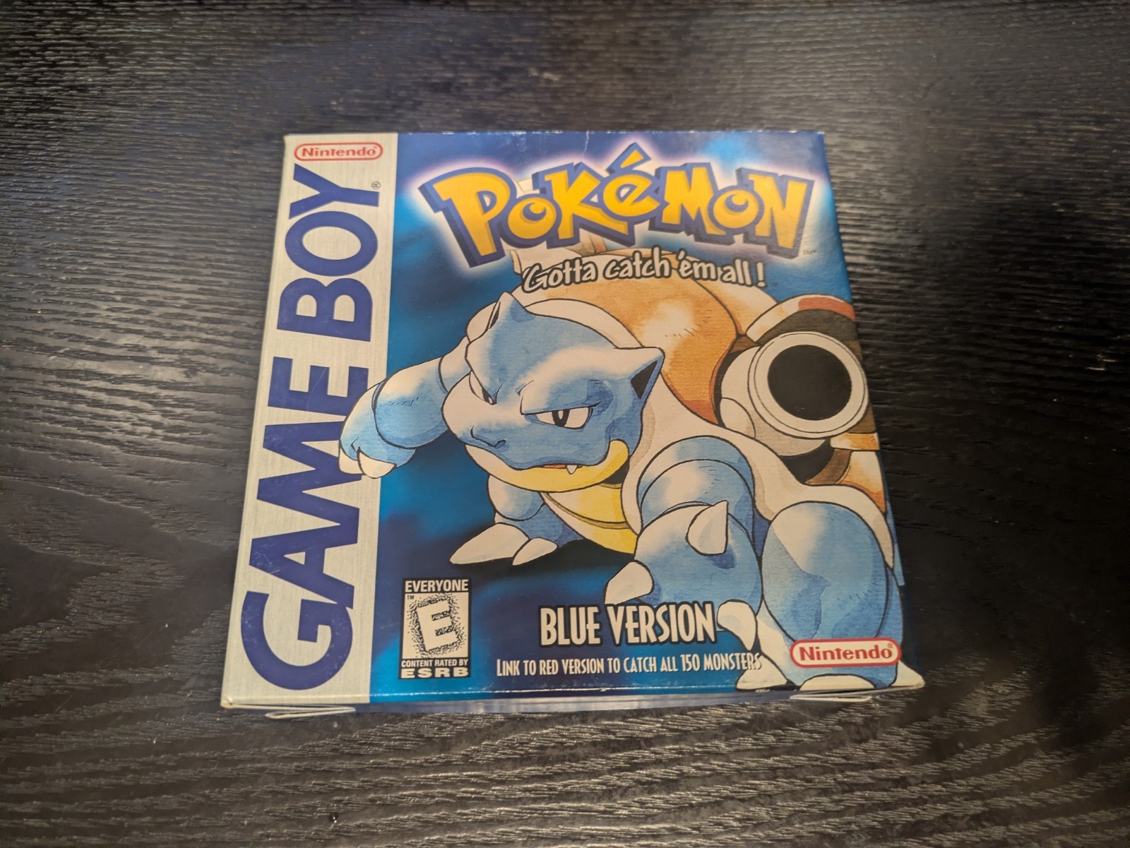 Pokemon Blue Version (Game Boy, 1998) Complete
