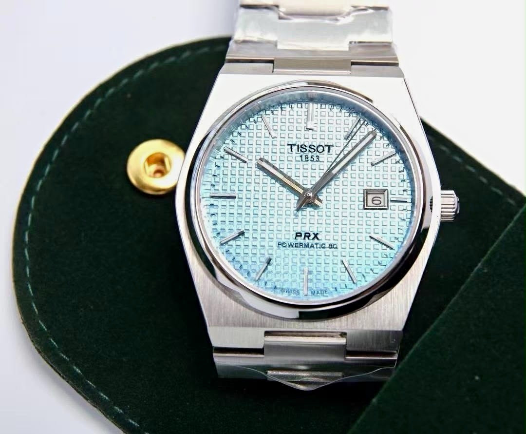 Tissot PRX Powermatic 80 Automatic Blue Dial Steel Bracelet Date 40mm Tissot PRX Powermatic 80 Automatic Blue Dial Steel Bracelet Date 40mm