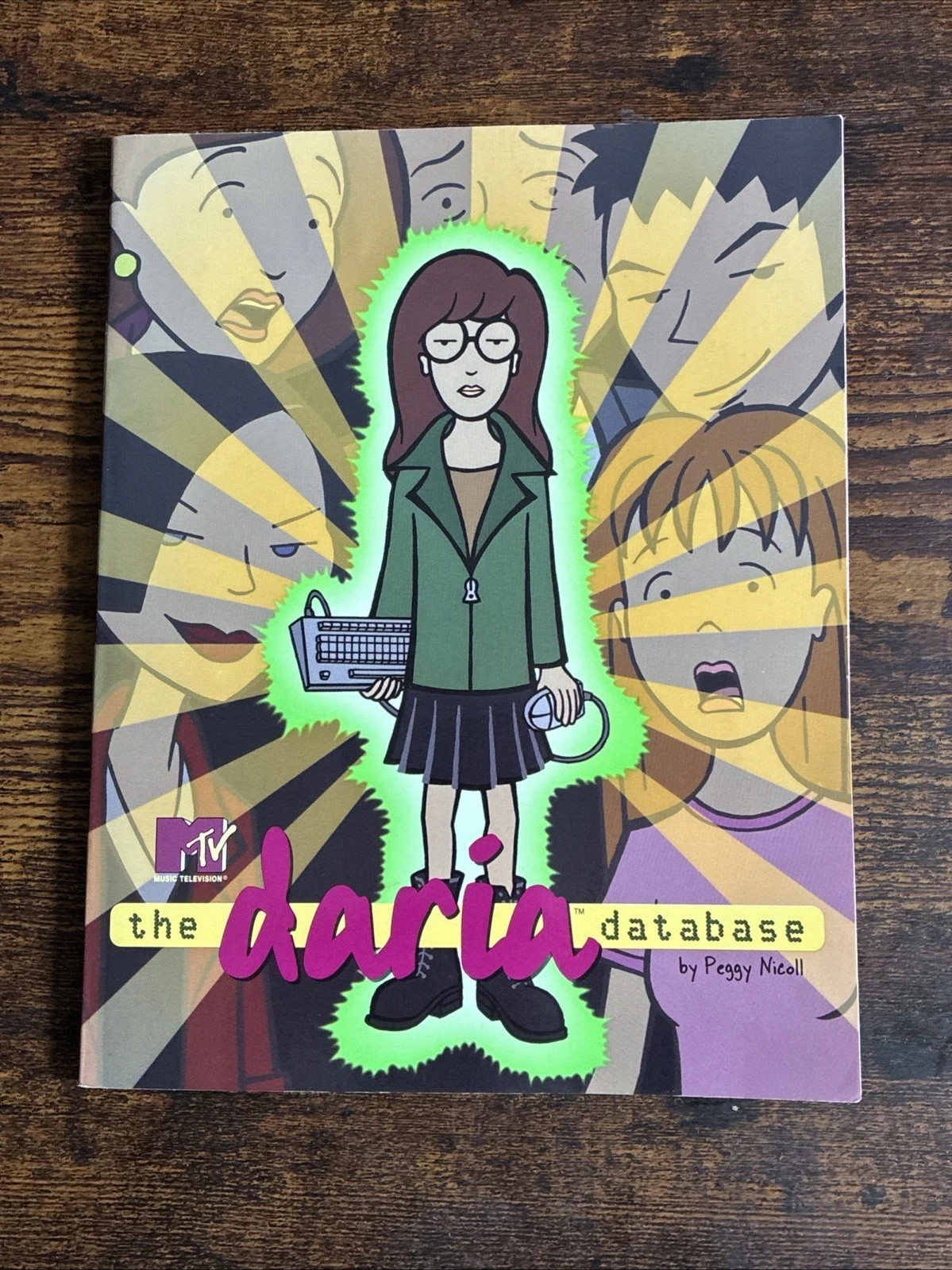 The Daria Database Peggy Nicoll 1st edition Printing MTV Books paperback 1998 The Daria Database Peggy Nicoll 1st edition Printing MTV Books paperback 1998