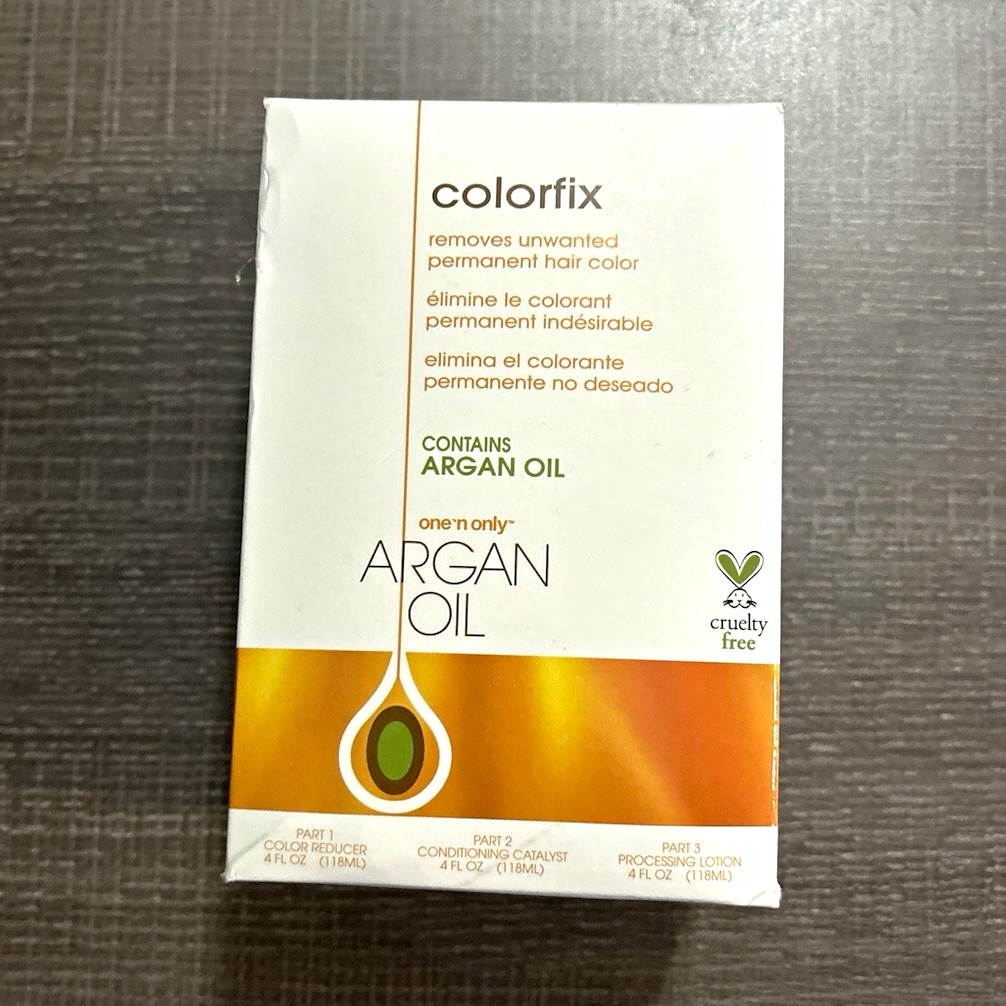 one \'n only Colorfix Argan Oil Hair Color Remover 4 fl oz Ammonia-Free