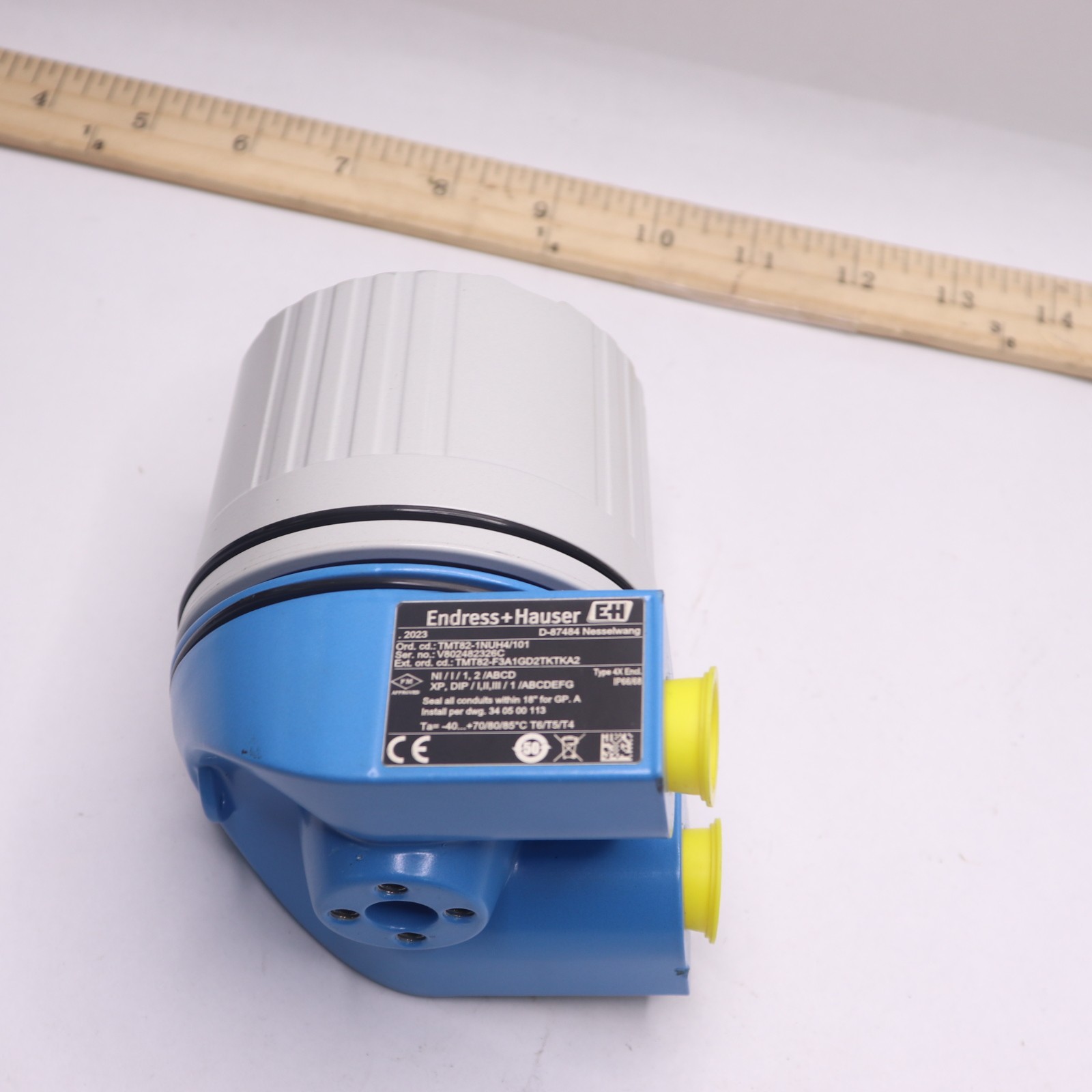 Endress Hauser Temperature Transmitter Digital Display TMT82