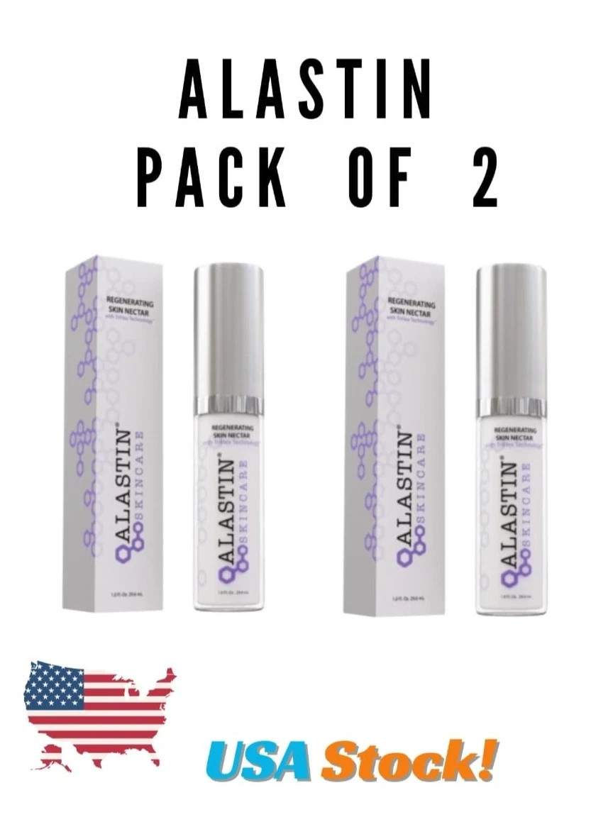 2 PACK Alastin Skincare Regenerating Skin Nectar ( 1 fl.oz / 29.6 ml) NEW IN BOX
