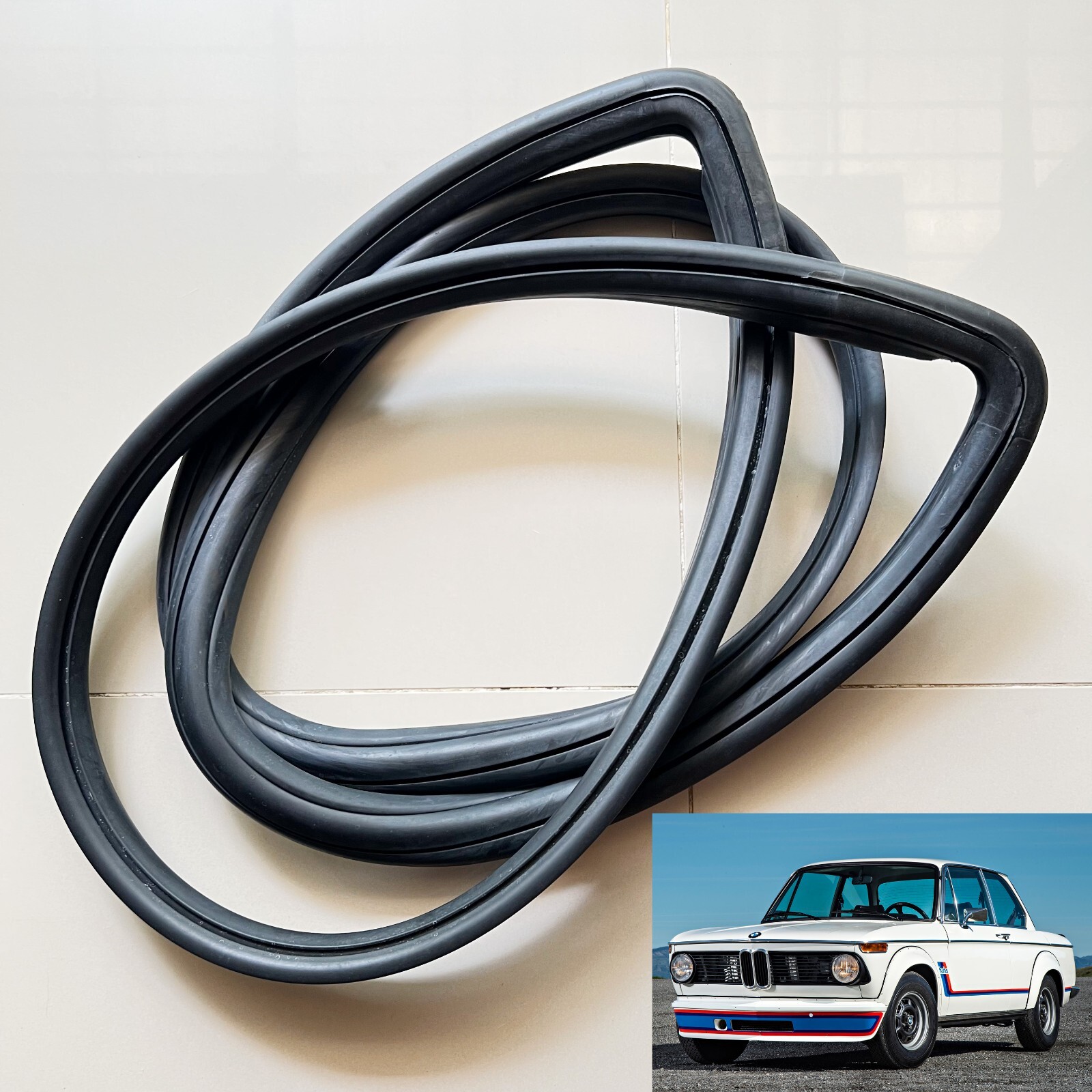 for BMW 02 series 2002 E20 front windshield weatherstrip rubber seal