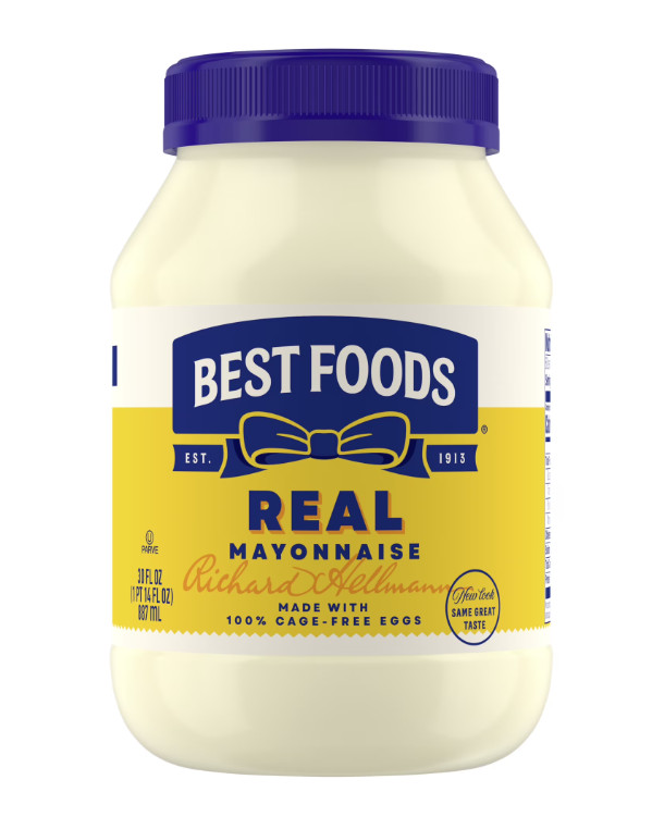 Best Foods Real Mayonnaise, Creamy Sandwich Spread Condiment, 30 fl oz