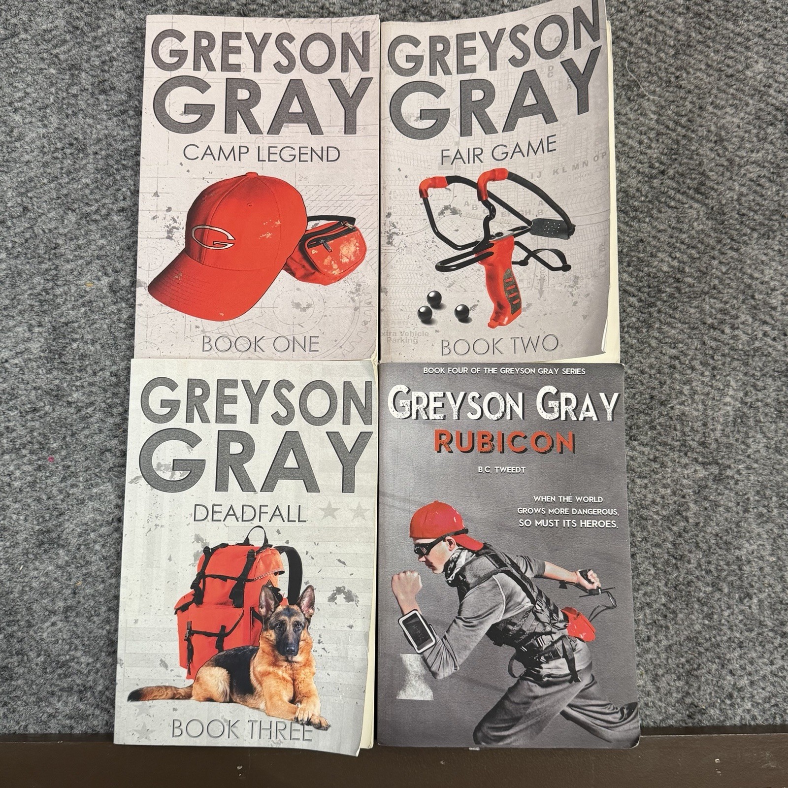 Grayson Gray 1-4 Book Series  by B.C. Tweed