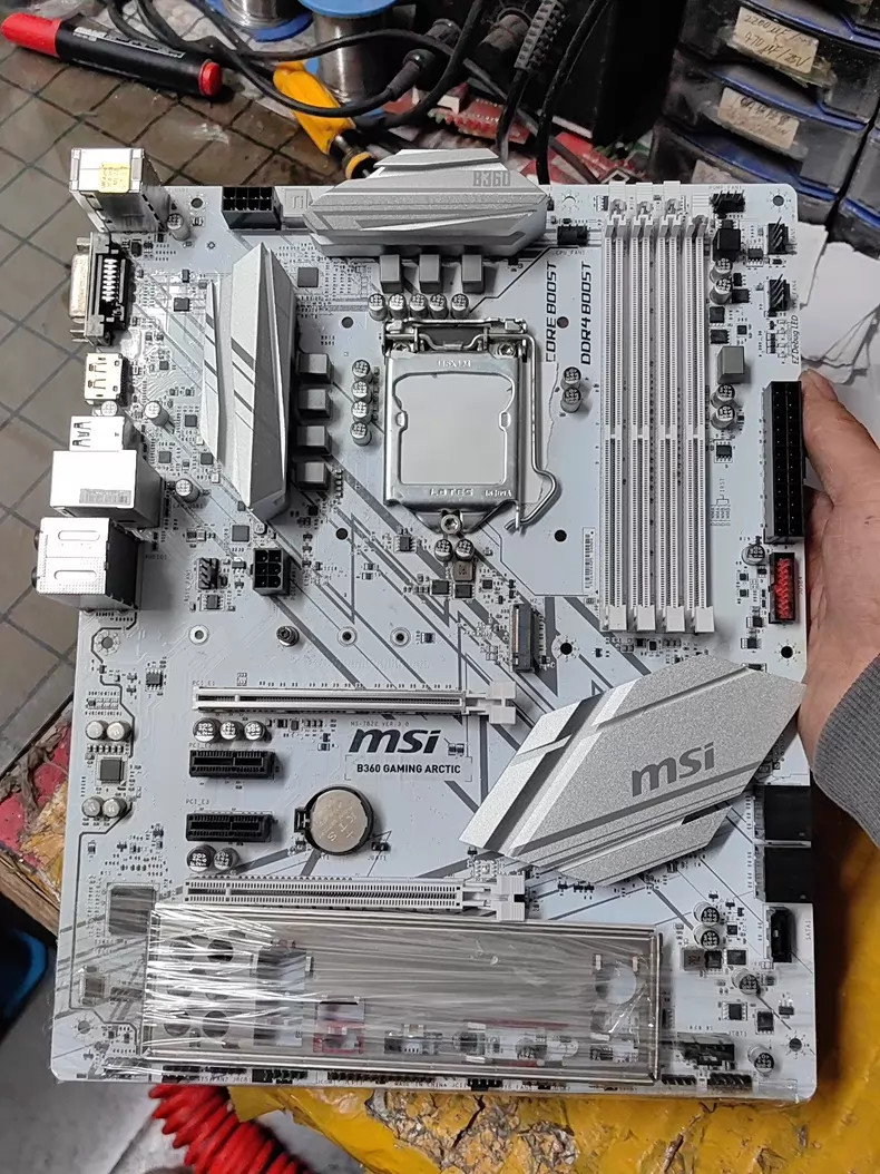 MSI B360 GAMING ARCTIC Intel B360 LGA1151 DDR4 M.2 ATX Motherboard Tested OK MSI B360 GAMING ARCTIC Intel B360 LGA1151 DDR4 M.2 ATX Motherboard Tested OK