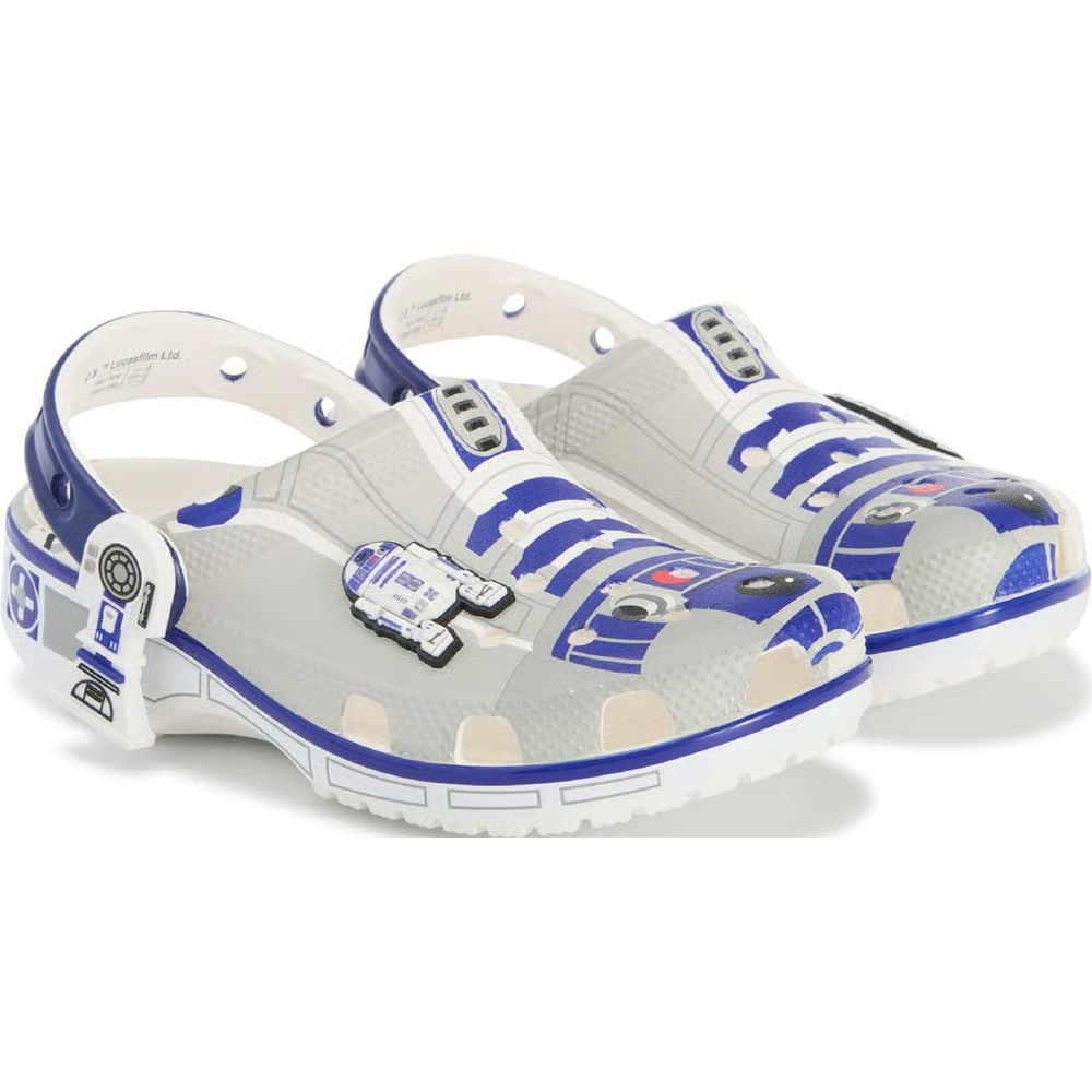 Crocs Kids\' Star Wars R2D2 Classic Clog Little/Big Kid C8 Crocs Kids\' Star Wars R2D2 Classic Clog Little/Big Kid C8
