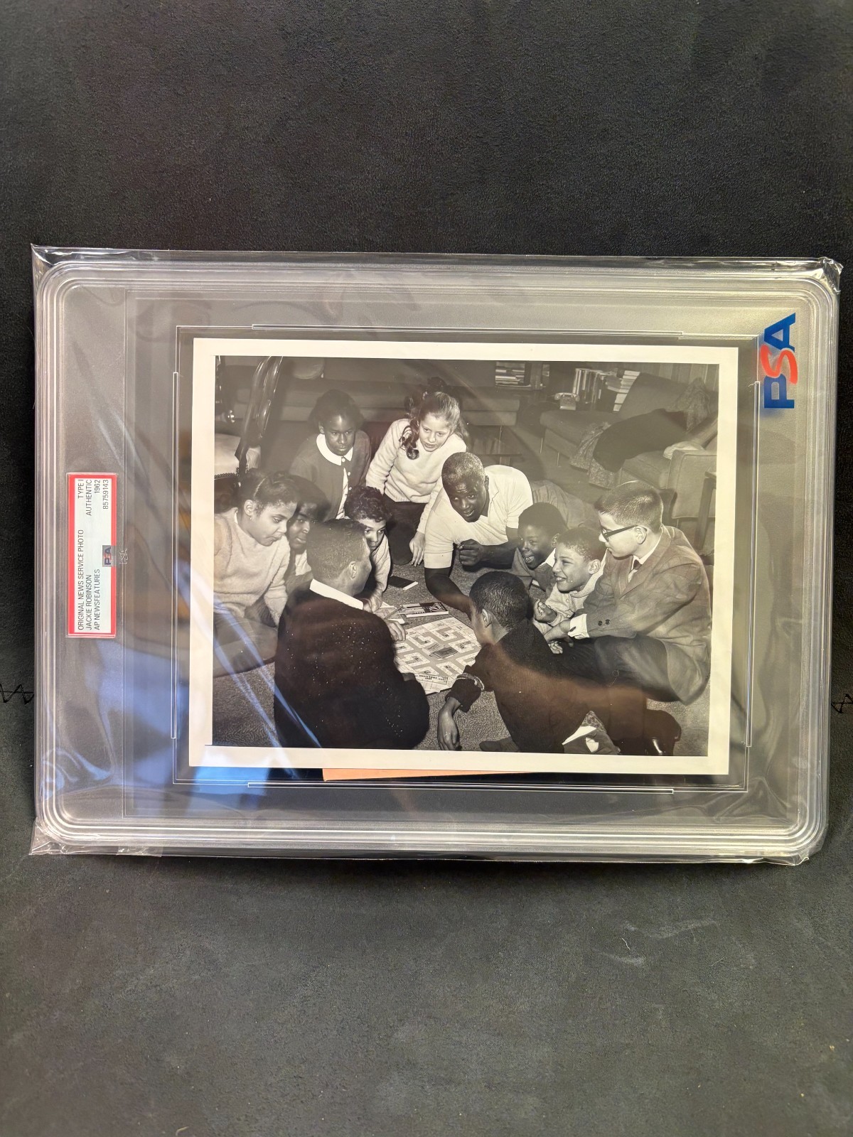 JACKIE ROBINSON Type 1 NEWS Photo Photograph PSA/DNA 7x9 HOF 1962 JACKIE ROBINSON Type 1 NEWS Photo Photograph PSA/DNA 7x9 HOF 1962