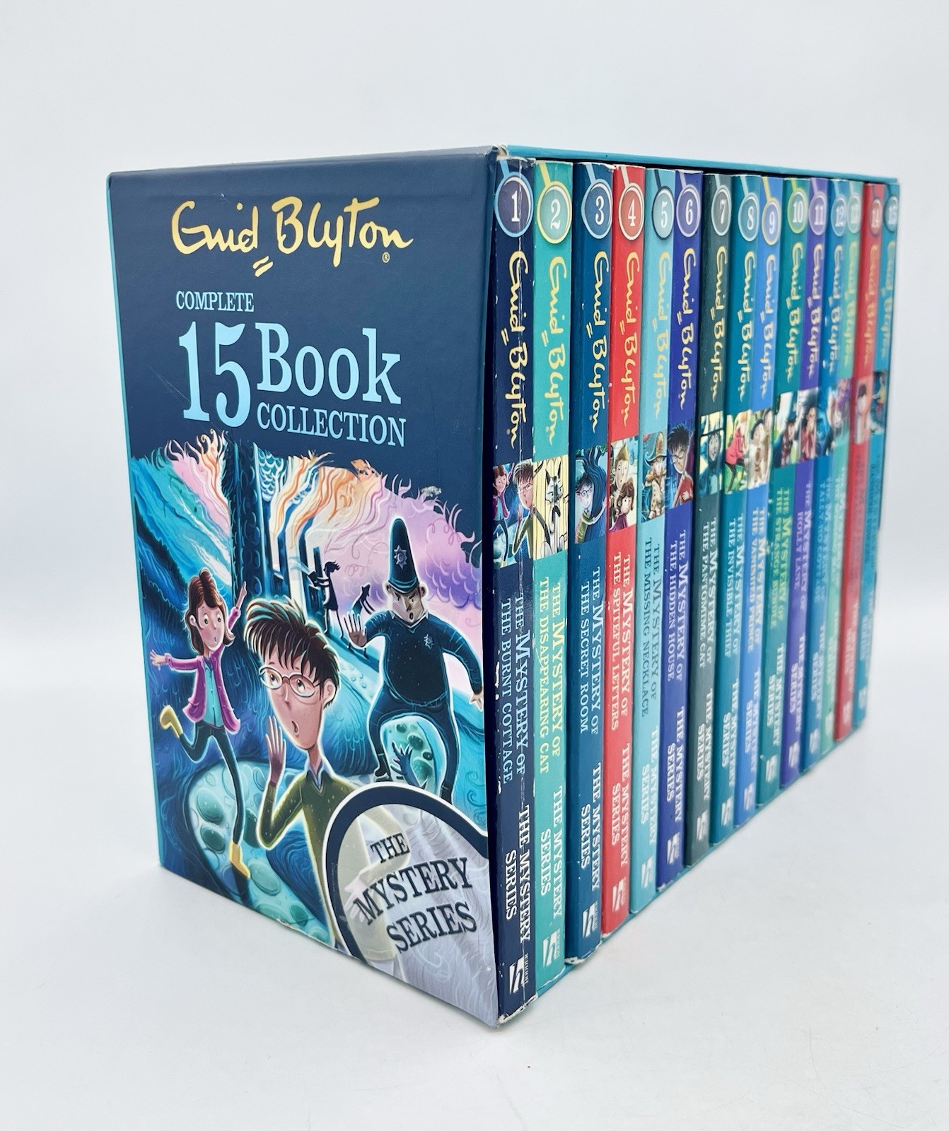 ENID BLYTON The Mystery Series Children\'s Paperback 15 Book Box Set Lot ENID BLYTON The Mystery Series Children\'s Paperback 15 Book Box Set Lot
