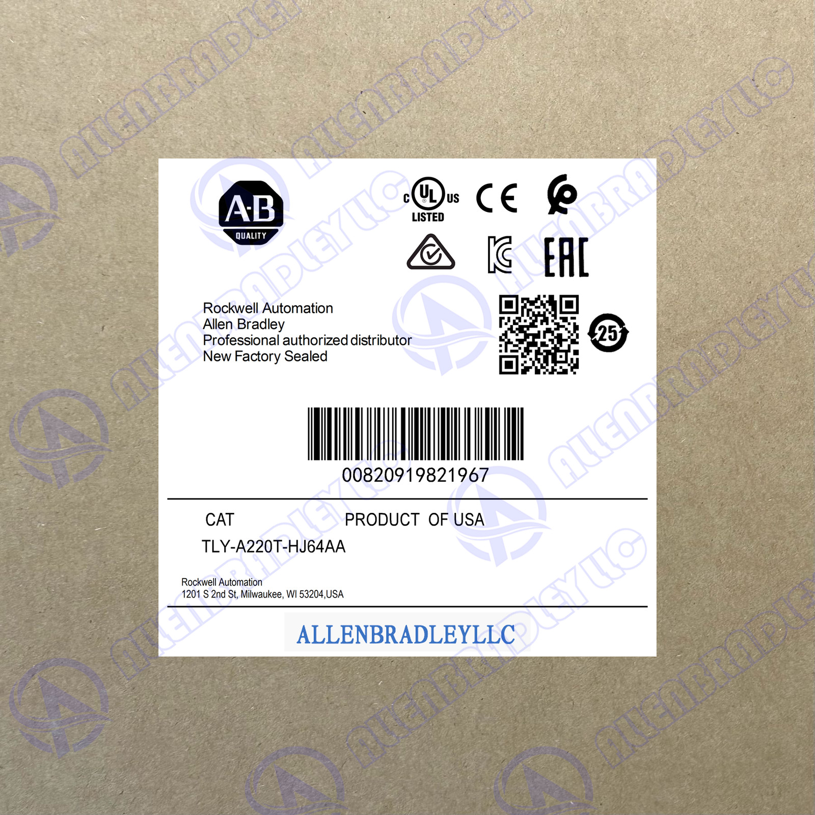 TLY-A220T-HJ64AA AB Servo Motor Fast Shipping TLYA220THJ64AA GQ