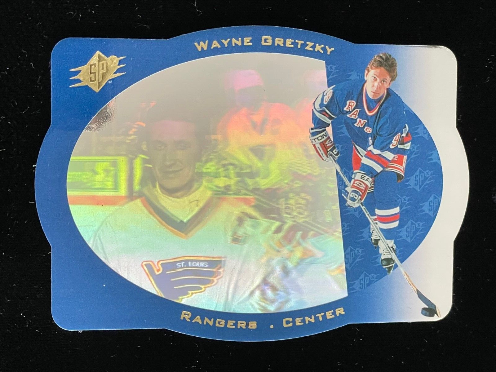 1996-97 Upper Deck SPx Wayne Gretzky #39 HOF Sample Promo Hockey Card 🏒