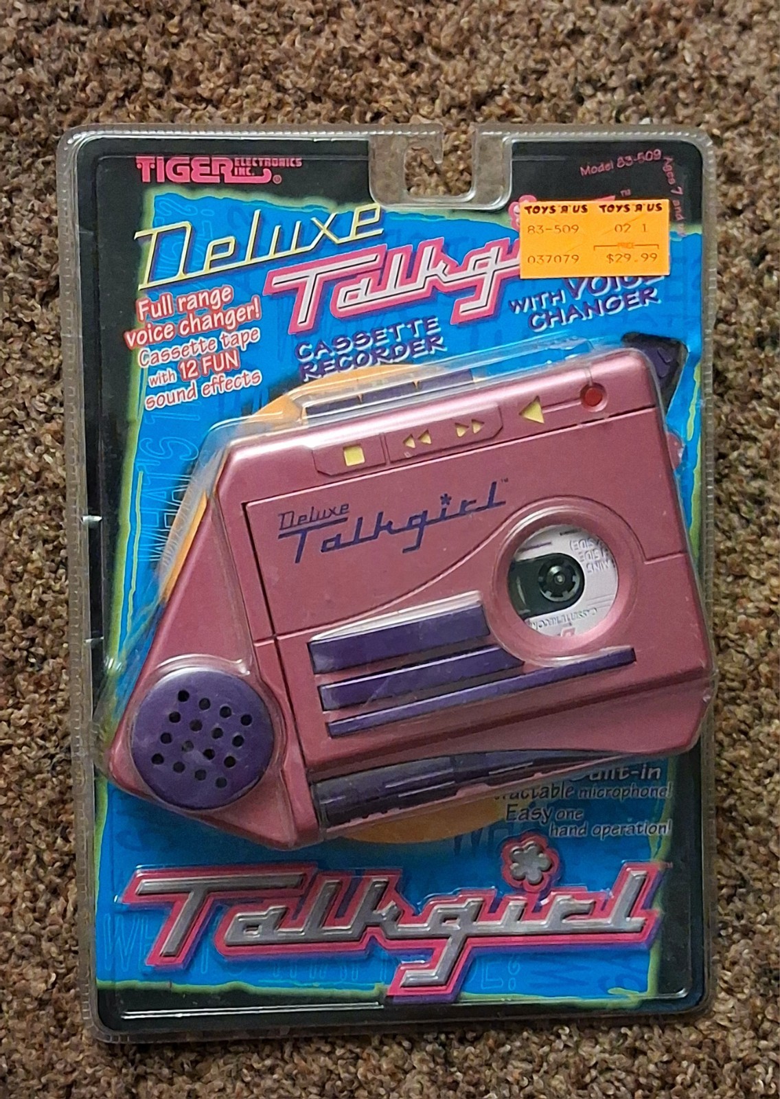 Talk Girl Deluxe 1997 Tiger Electronics Home Alone 2 Factory Sealed NEW 