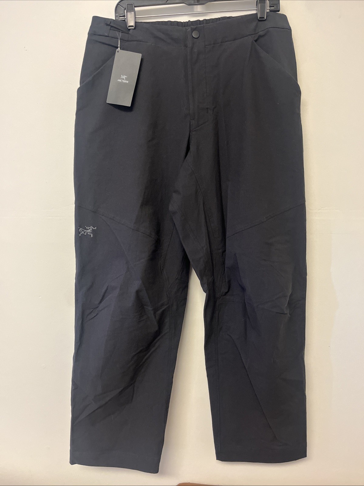 Arc\'teryx Clarkia Women\'s Size 12 REGULAR Black Cotton Wide Leg Pants $200+ NWT Arc\'teryx Clarkia Women\'s Size 12 REGULAR Black Cotton Wide Leg Pants $200+ NWT
