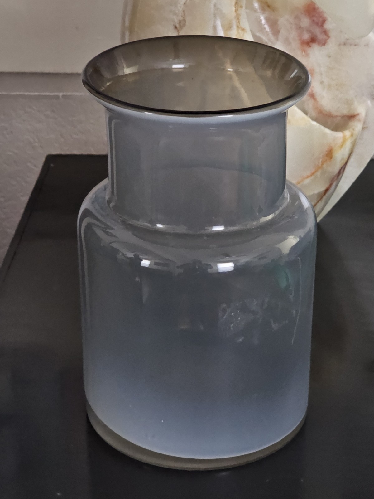Vintage V. Nason Murano Glass Vase Opalescent Alabastrato Shifting Milky White Vintage V. Nason Murano Glass Vase Opalescent Alabastrato Shifting Milky White