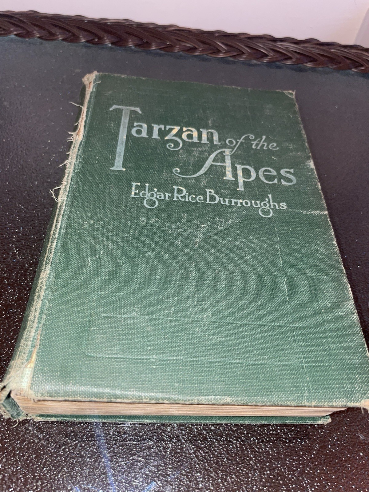 Tarzan of the Apes Edgar Rice Burroughs 1914 Green Cloth Hardcover Early Edition Tarzan of the Apes Edgar Rice Burroughs 1914 Green Cloth Hardcover Early Edition