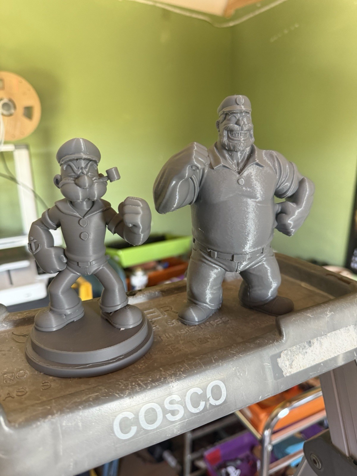 Bluto & Popeye The Sailor Man Figures Bluto & Popeye The Sailor Man Figures