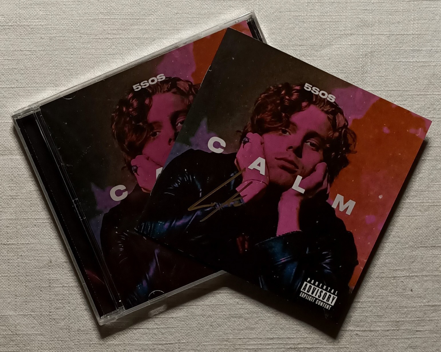 Autographed - 5 Seconds Of Summer - 5SOS - CALM Luke Edition CD 2020 New Signed Autographed - 5 Seconds Of Summer - 5SOS - CALM Luke Edition CD 2020 New Signed