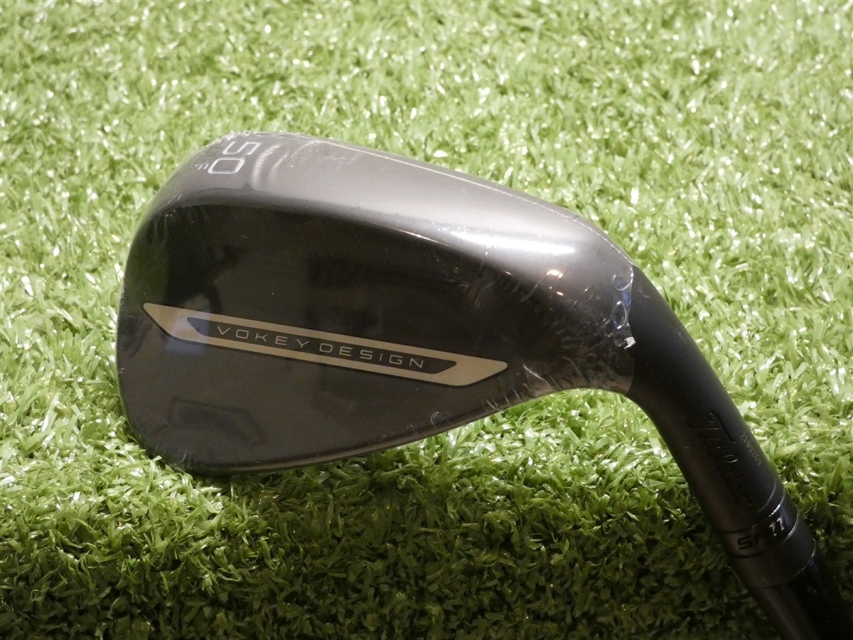 Titleist Vokey SM11 Jet Black 50* 08* Gap Wedge F Grind Dynamic Gold Steel New Titleist Vokey SM11 Jet Black 50* 08* Gap Wedge F Grind Dynamic Gold Steel New