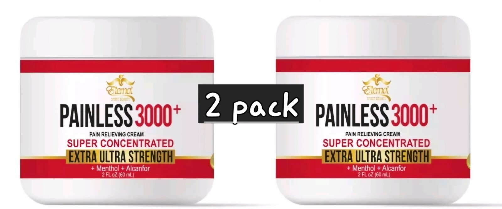 Crema Quita Dolor Super Reforzada Eternal Painless 3000+ Crema Quita Dolor Super Reforzada Eternal Painless 3000+
