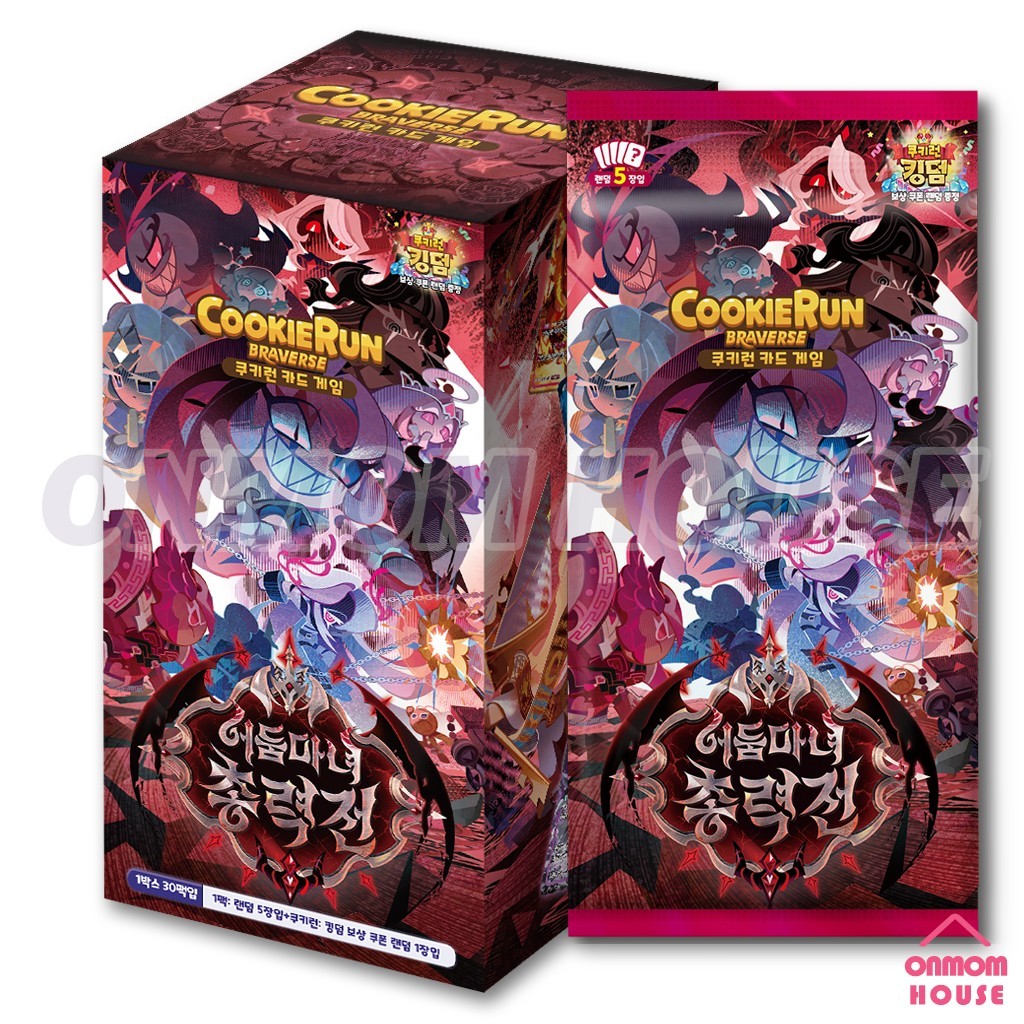 CookieRun Braverse TCG Booster Box Vol.11 Dark Witch Total War Korean