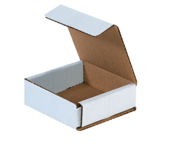 1-500 CHOOSE QUANTITY 3x3x2 Corrugated White Mailers Packing Boxes 3\
