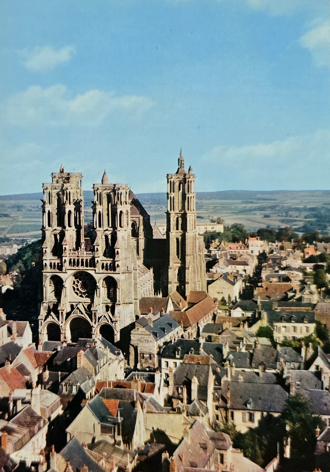 Laon Aisne 1977 old card pc cpa postcard Laon Aisne 1977 old card pc cpa postcard