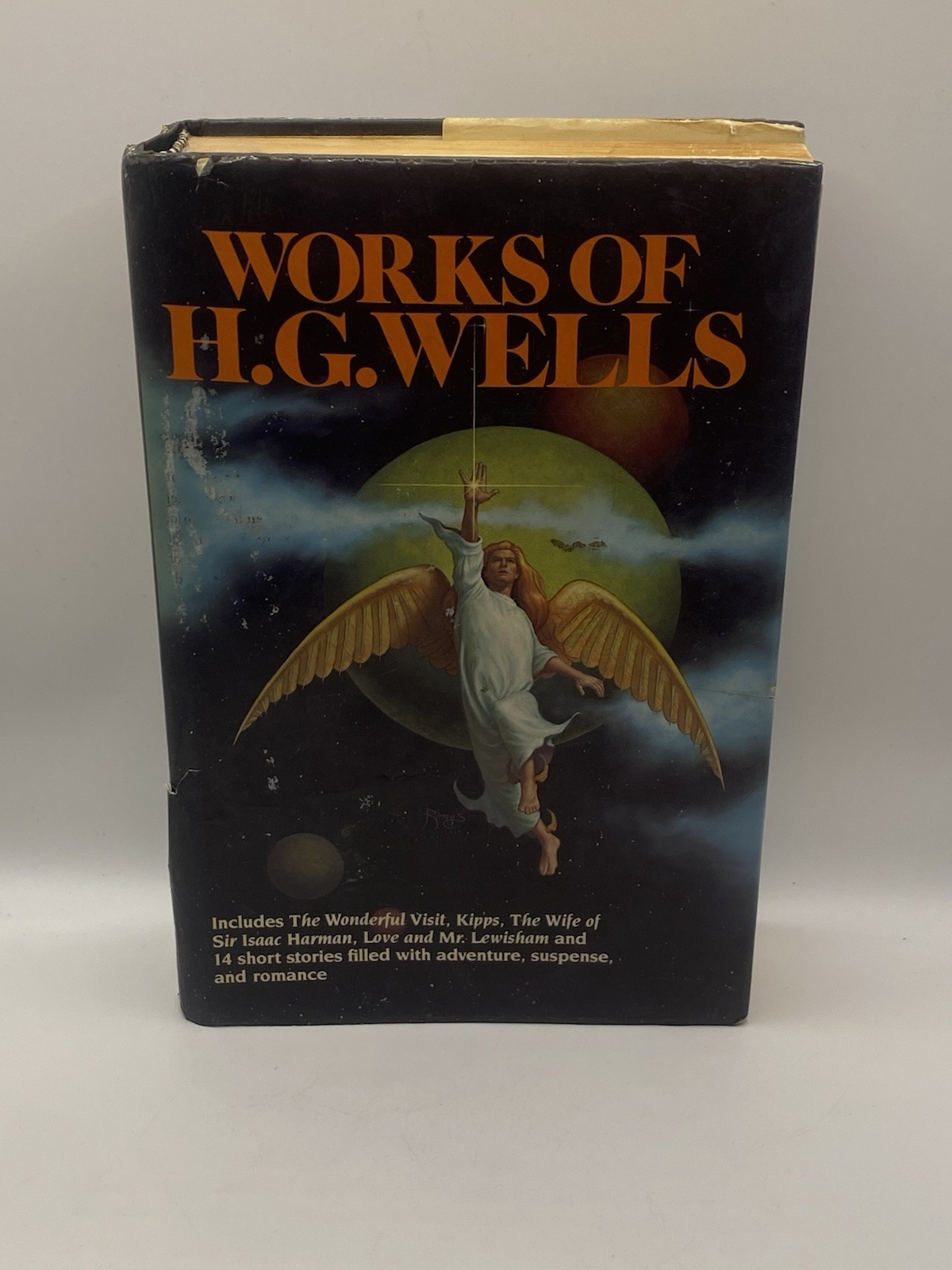 H. G. Wells Works of H. G. Wells 1982 HC Avenel DJ George Gesner