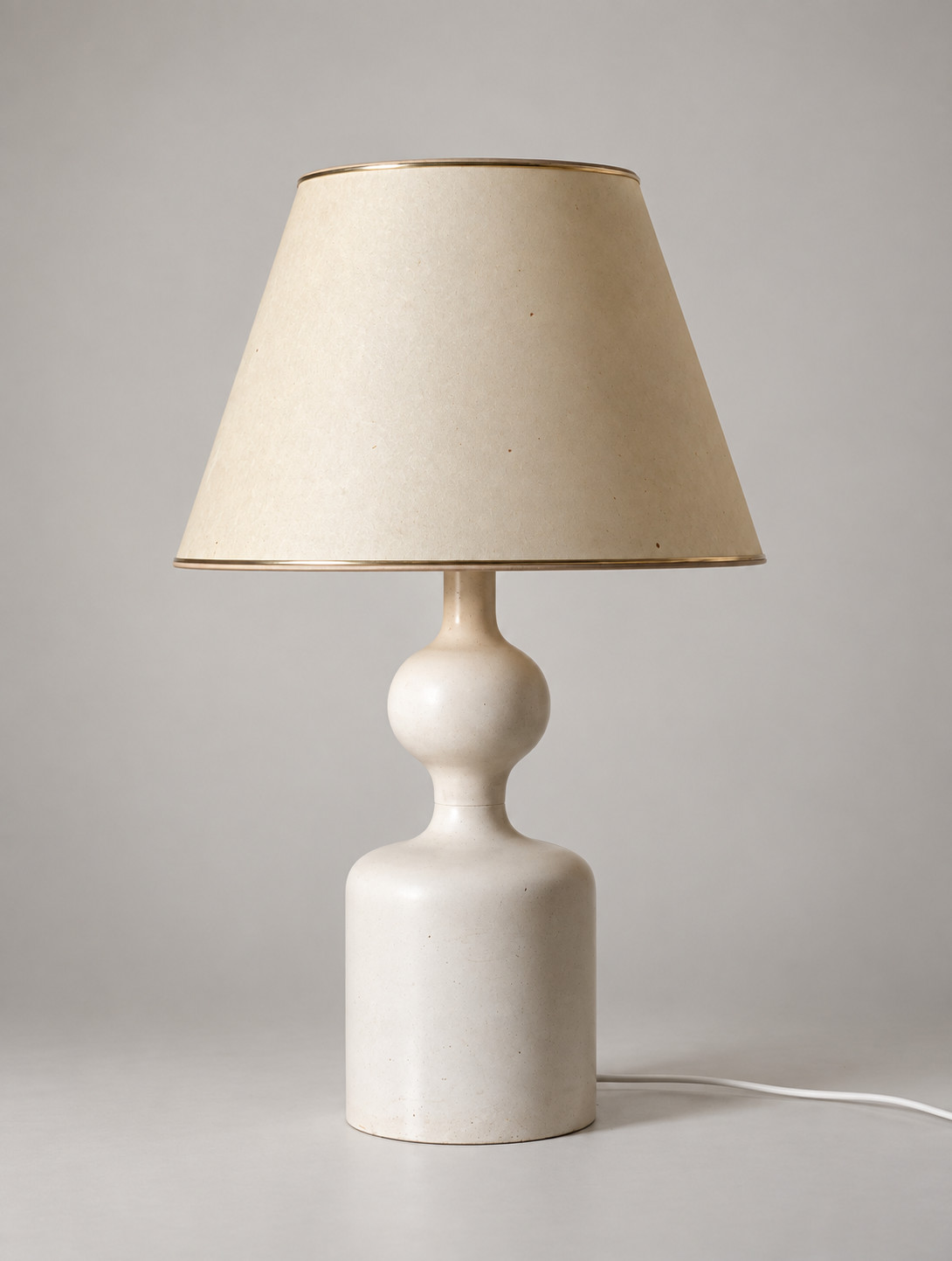 Large French Mid-Century Table Lamp, Georges Jouve Style, 1960s