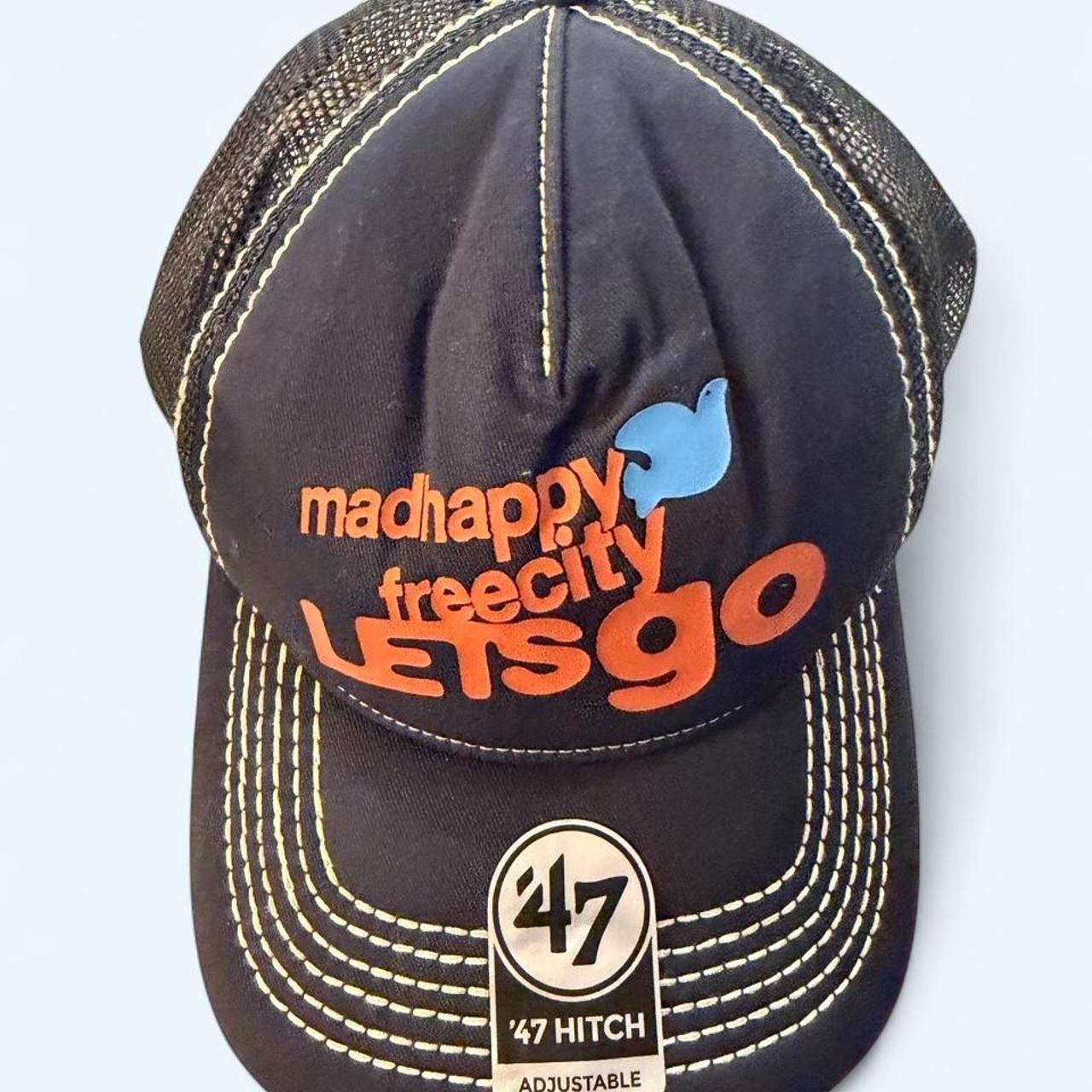 NEW WITH TAG Free city x madhappy hat a  little stretched out from the shipping.