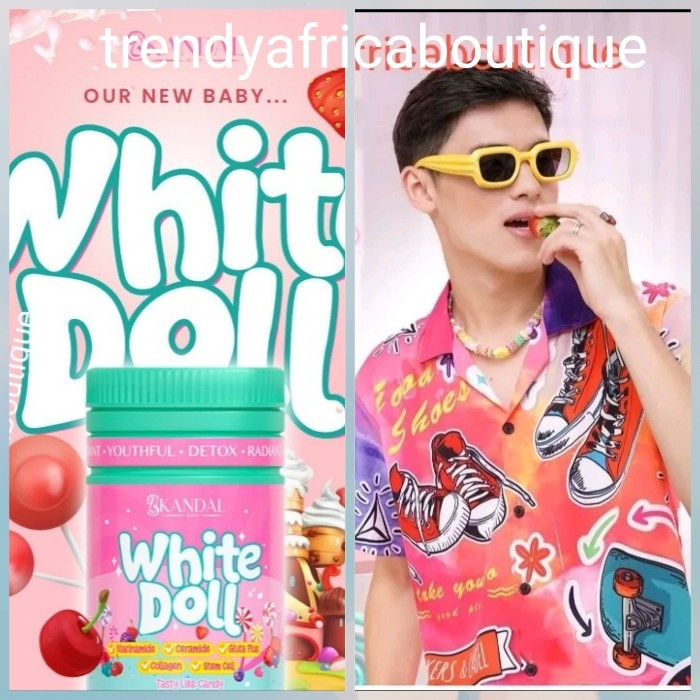 Skandal White Doll 800g X 1 With Cup. Youthful GLOW👌