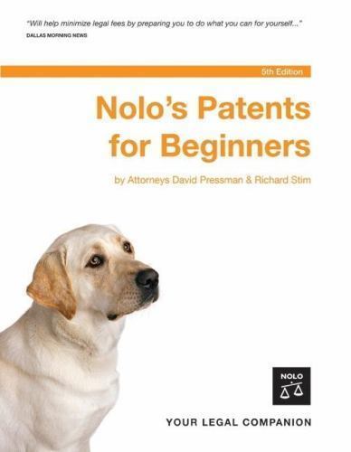 Nolo\'s Patents for Beginners by Pressman, David