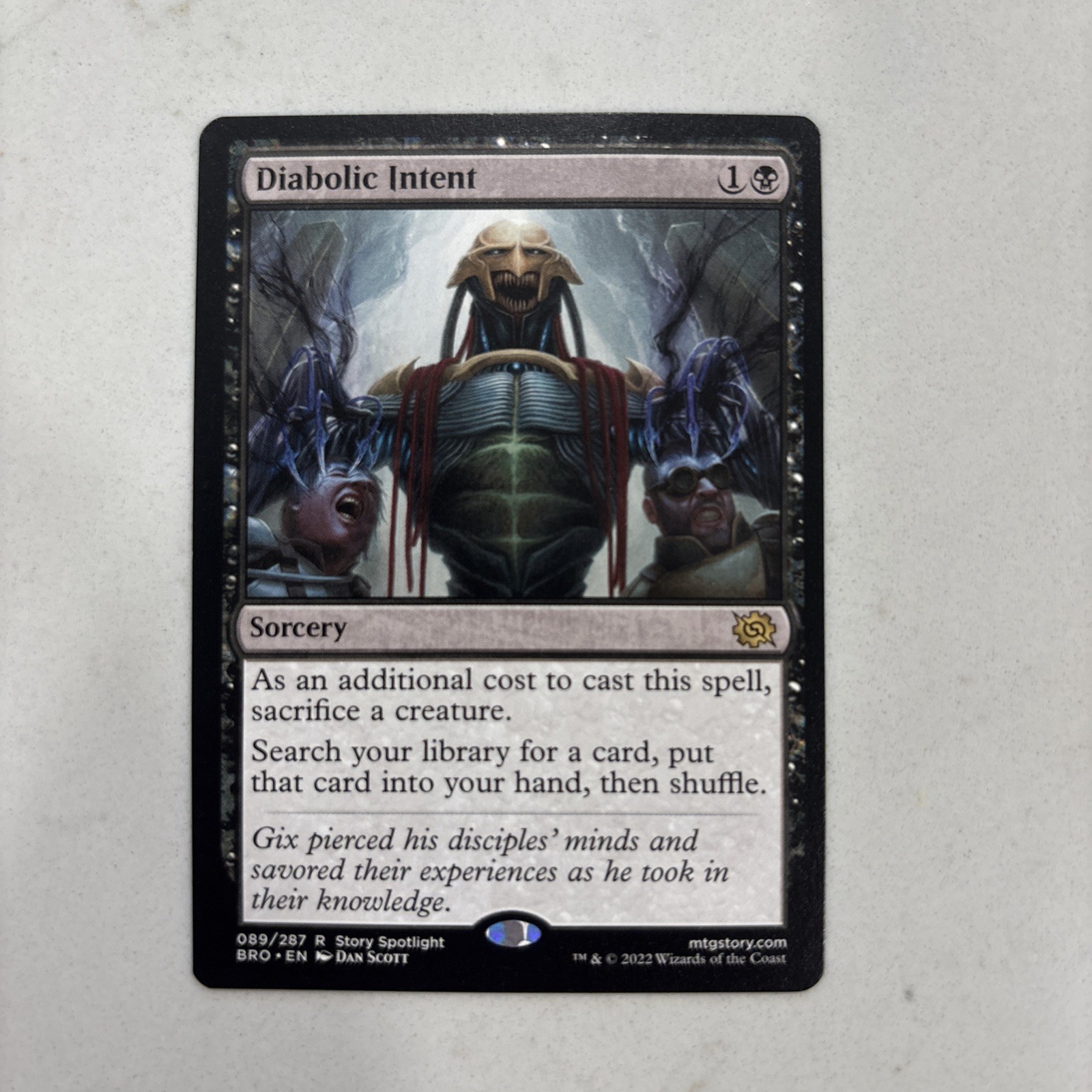 Wizards of the Coast Magic: The Gathering Diabolic Intent 089/287 Rare Sorcery