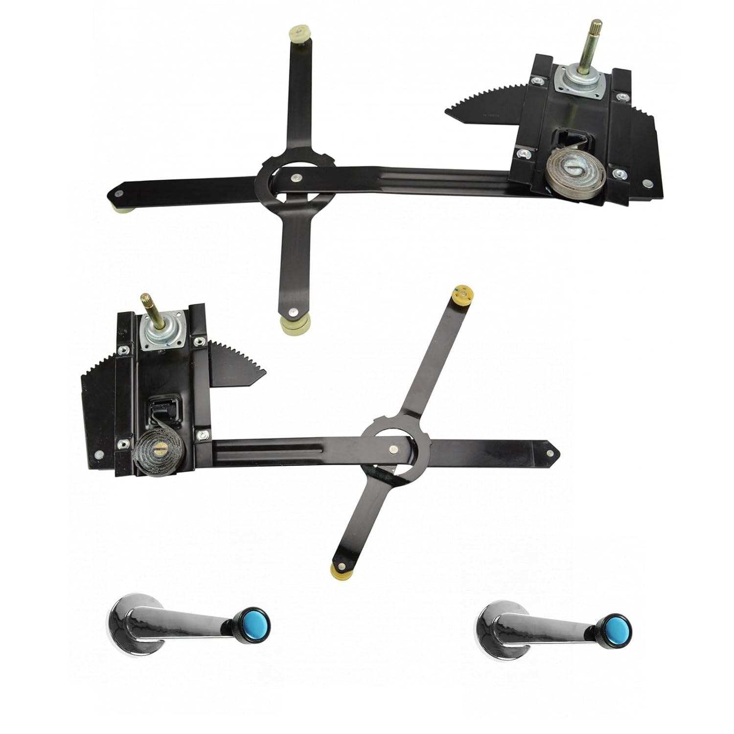 1981-1986 Chevrolet C10 Front 4 Piece Window Regulator Kit for Sale