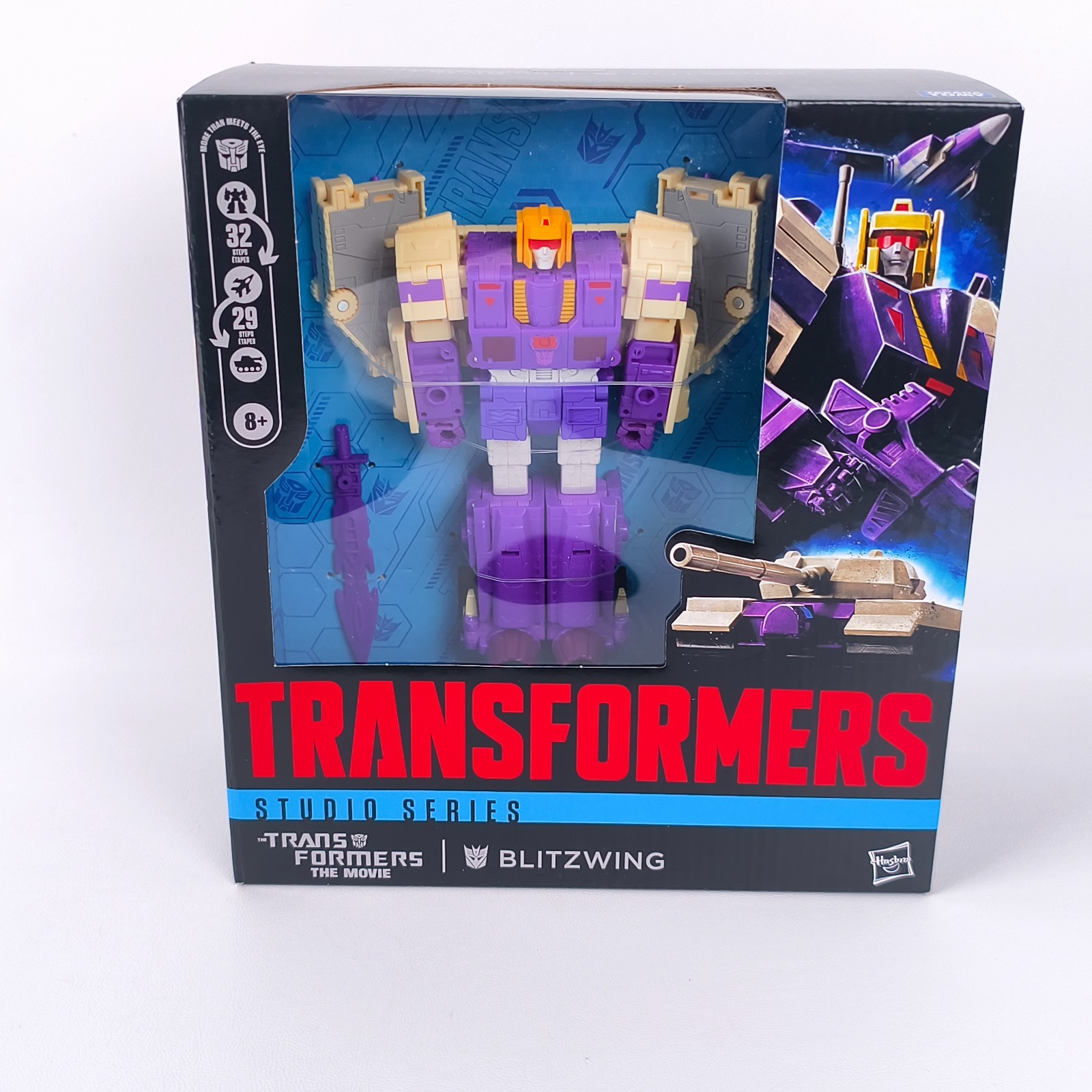 Transformers Blitzwing New Studio Series Leader Class The Movie