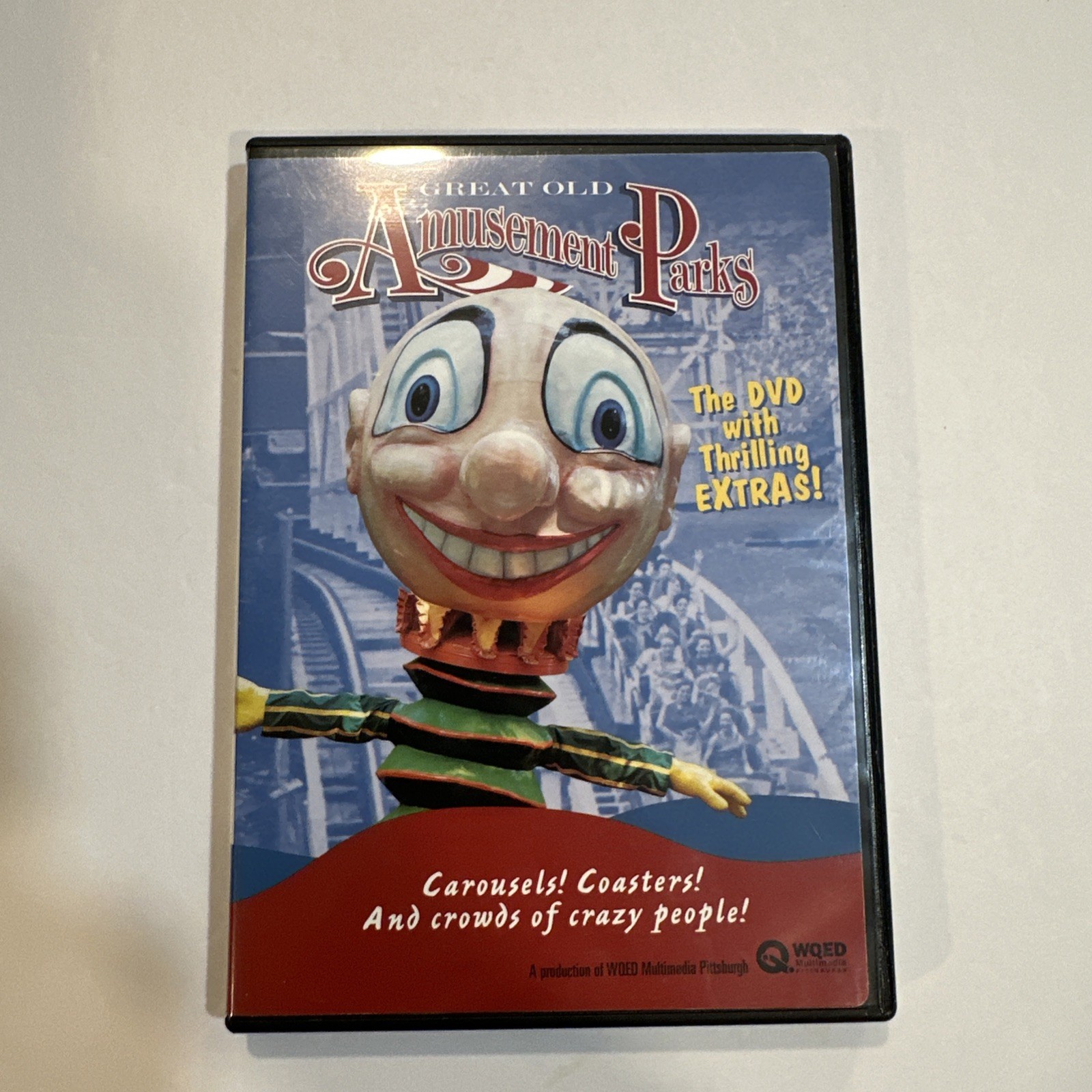 RICK SEBAK - Great Old Amusement Parks DVD Documentary WQED Rare OOP RICK SEBAK - Great Old Amusement Parks DVD Documentary WQED Rare OOP