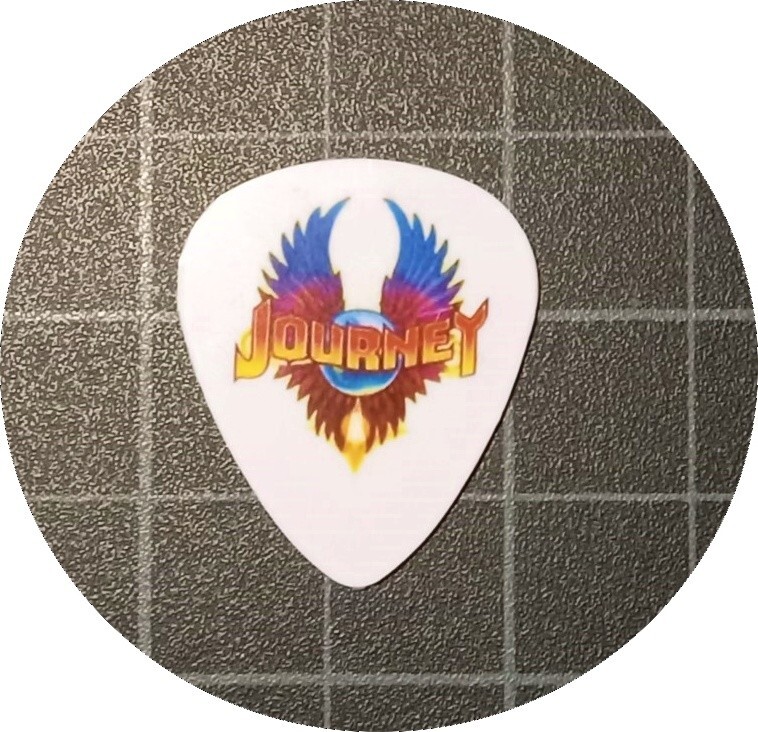 JOURNEY LOGO NOVELTY GUITAR PICKS SET OF 4