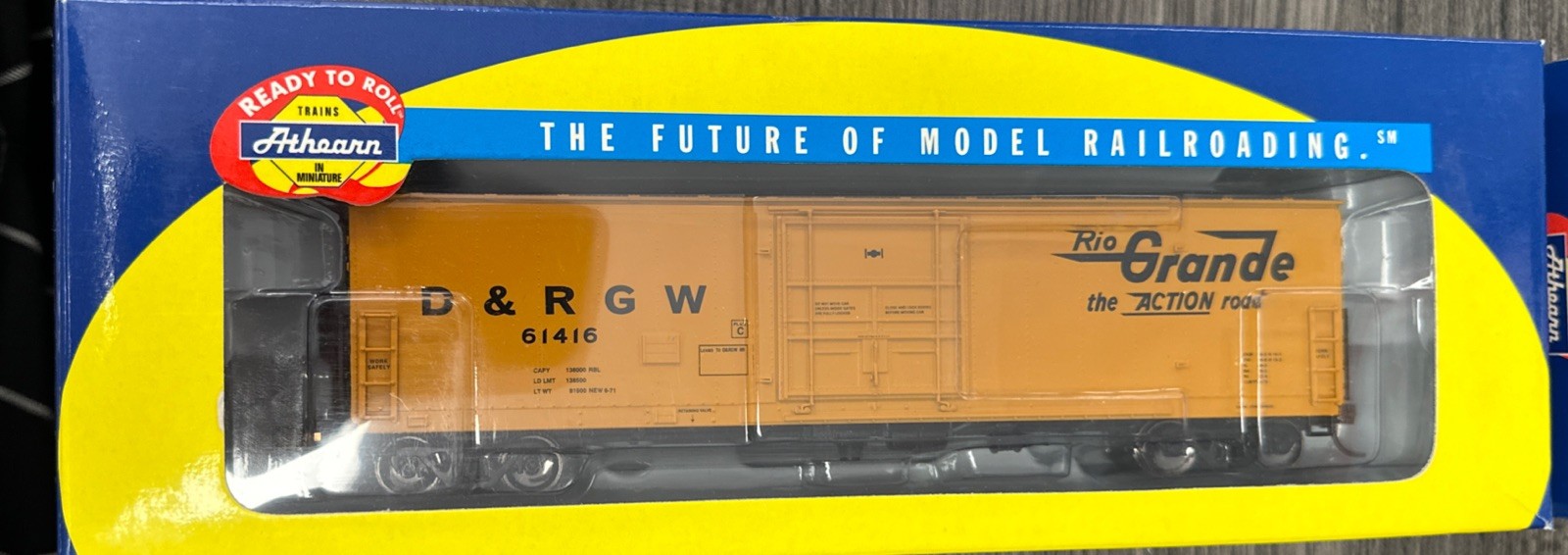 Athearn HO Scale RTR #91304 50’ OD Superior Bronze D&RGW NIB Athearn HO Scale RTR #91304 50’ OD Superior Bronze D&RGW NIB