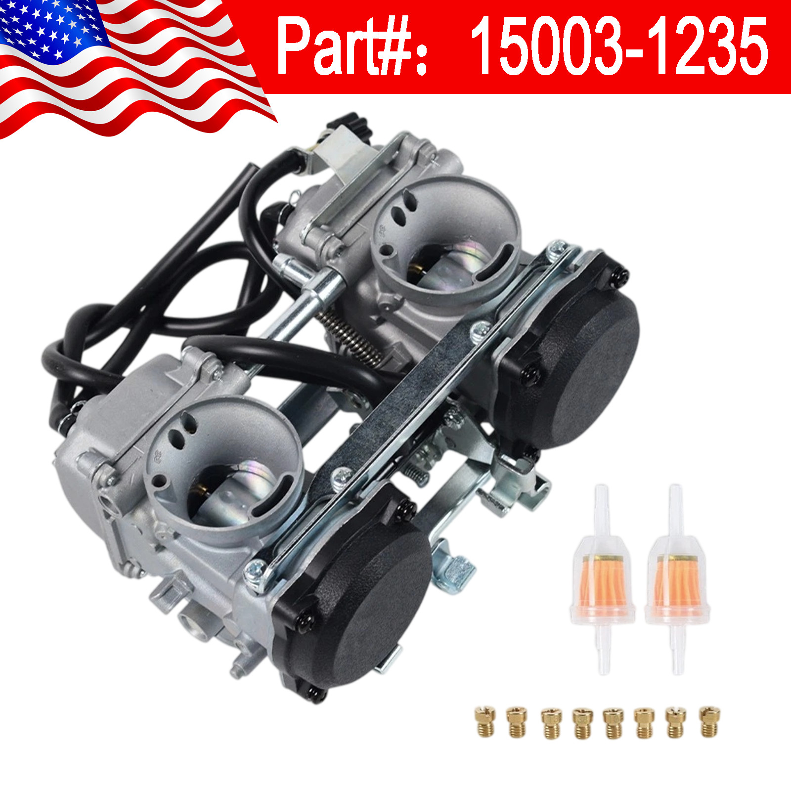 Carburetor Carb 15003-1235 Fits For 1996-2009 Kawasaki Vulcan 500 LTD EN500C US
