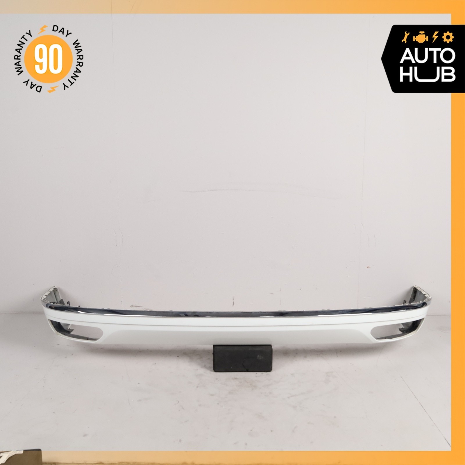 11-14 Audi D4 A8L Rear Bumper Cover Diffuser White OEM 11-14 Audi D4 A8L Rear Bumper Cover Diffuser White OEM