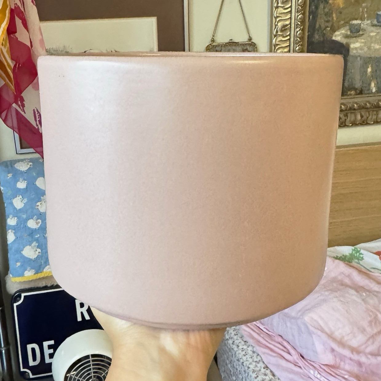 Vintage GORGEOUS Gainey Matte Pink / Lavender Planter MCM Vintage GORGEOUS Gainey Matte Pink / Lavender Planter MCM