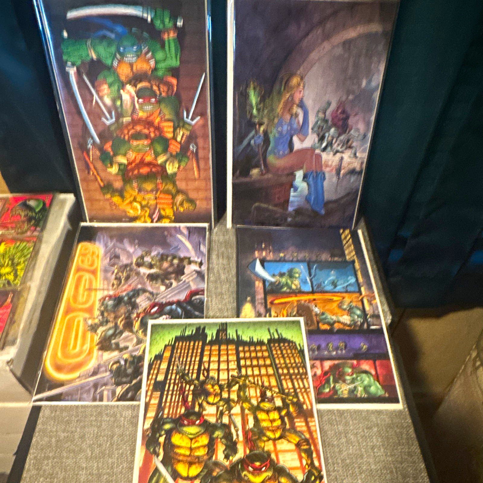 TMNT 300 anniversary issue 20 lot of 5 virgin covers BB variants