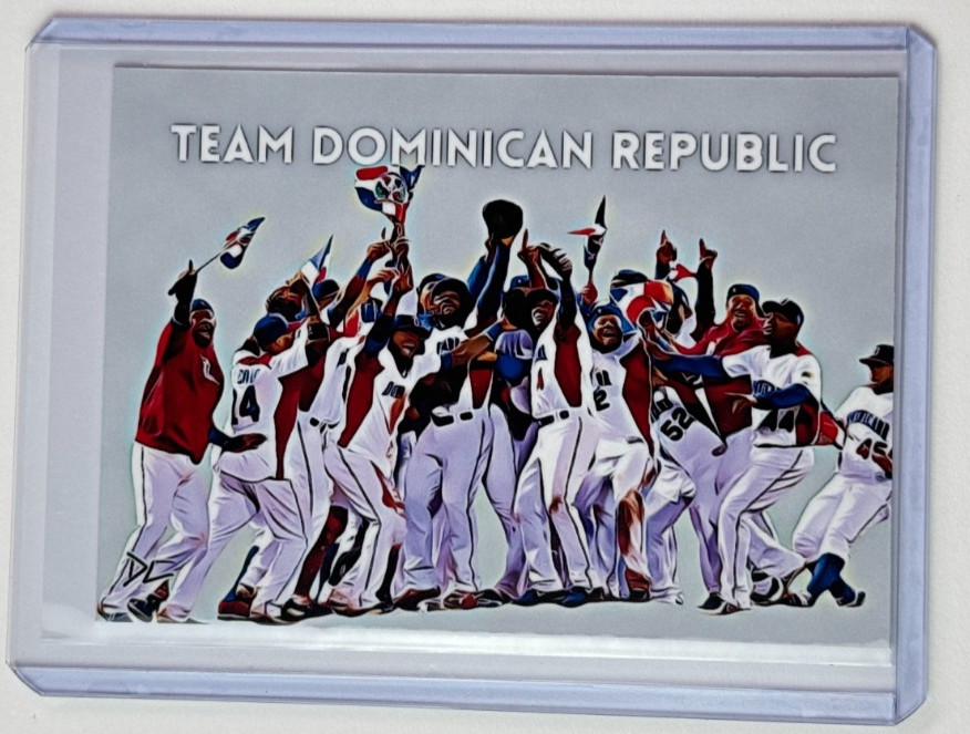 Dominican Republic Limited Artist Signed \