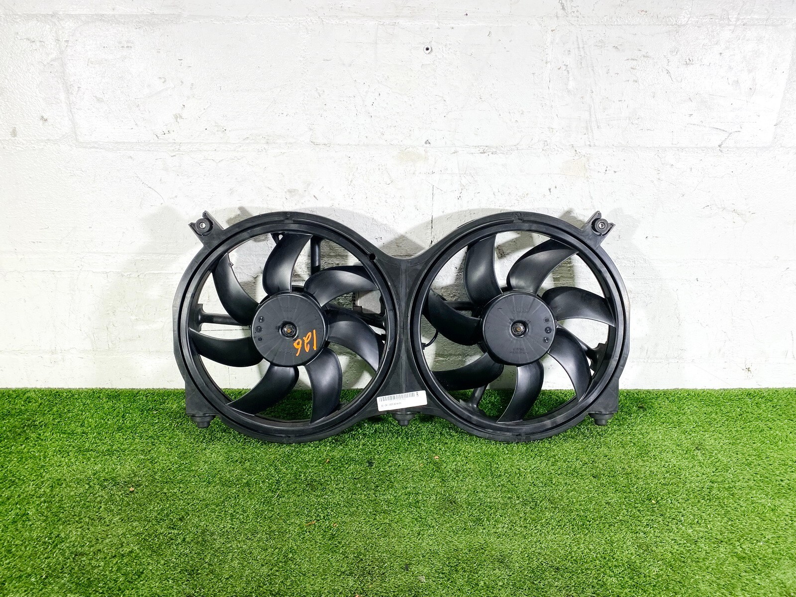 17-20 NISSAN PATHFINDER FRONT RADIATOR COOLING FAN & SHROUD SYSTEM ASSEMBLY OEM