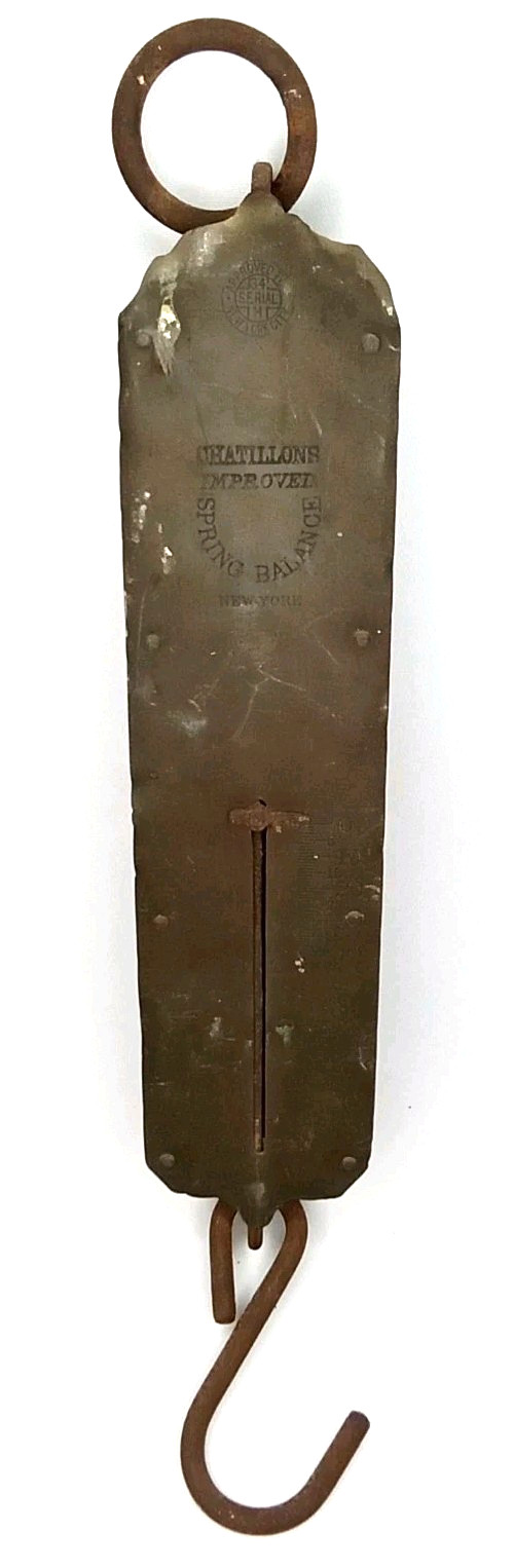 Antique 1890s Chatillons Improved Spring Balance 18\