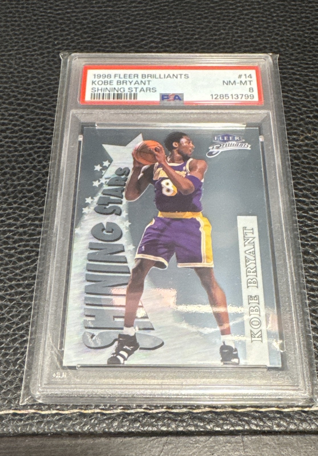 1998-99 Fleer Brilliants - Shining Stars Kobe Bryant #14 SS 1998-99 Fleer Brilliants - Shining Stars Kobe Bryant #14 SS