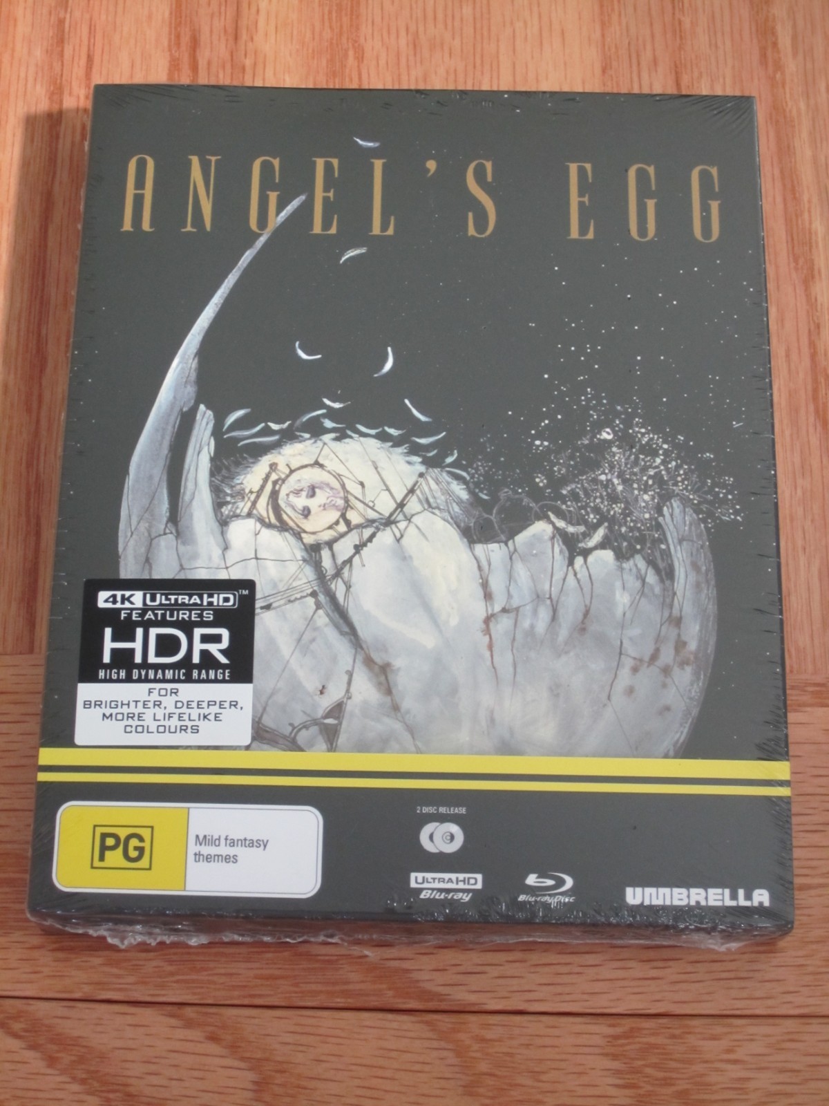 Angel\'s Egg (Oshii/Amano) 4K UHD Blu-ray Collector\'s Umbrella All-Region SEALED