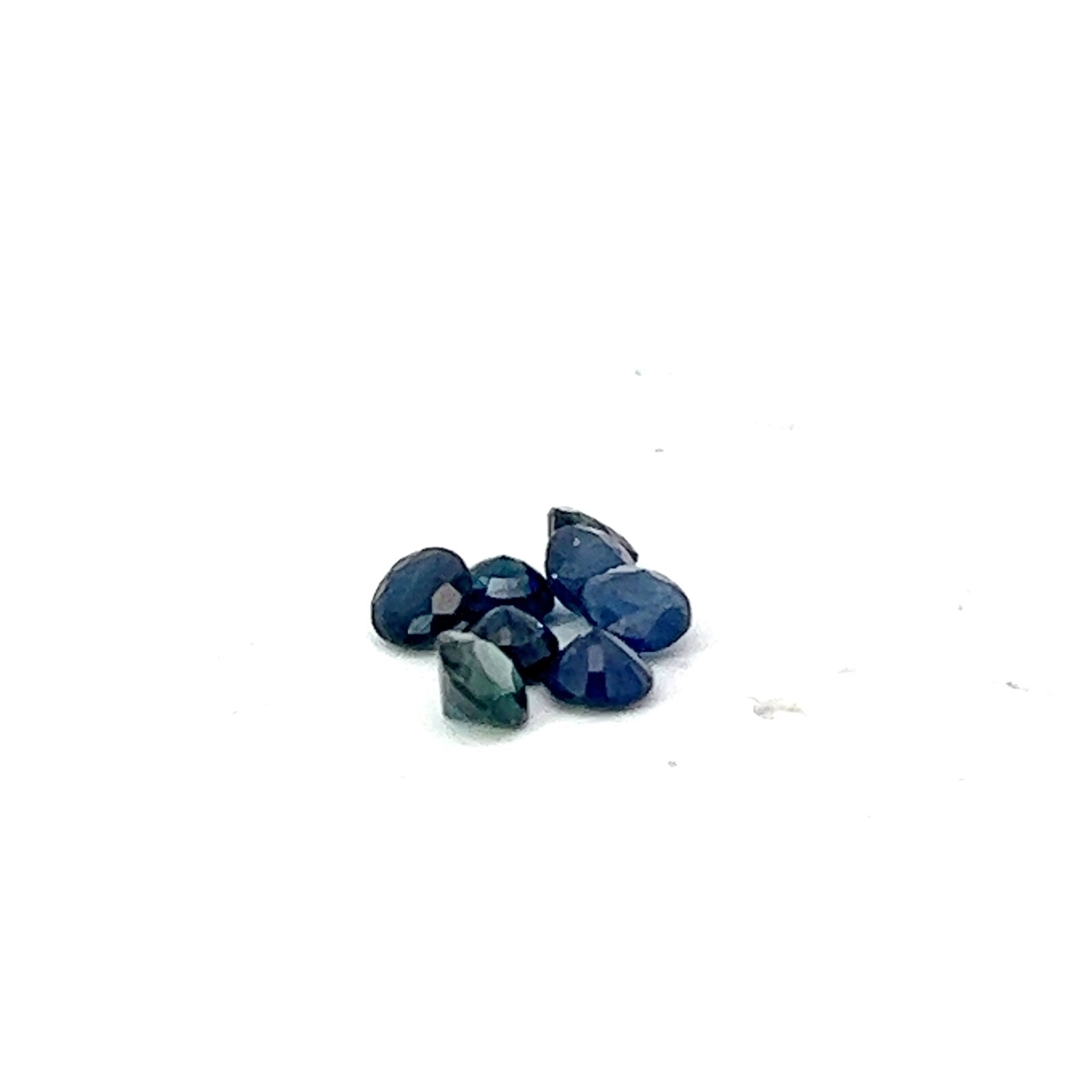 0.14ct Loose Round Cut Genuine Dark Blue Sapphire Gemstone 3mm